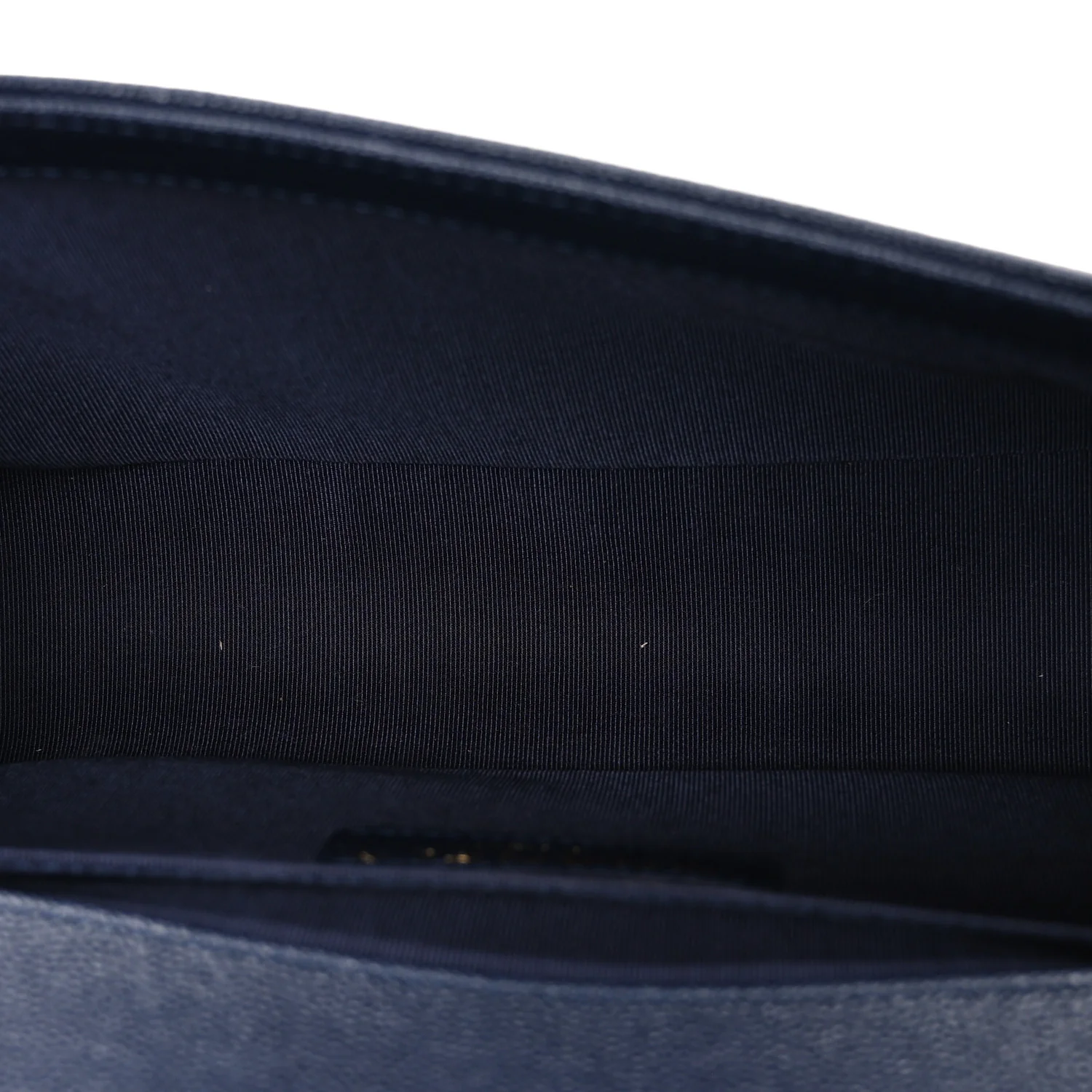 Caviar Quilted Medium Boy Flap Navy - Image 5
