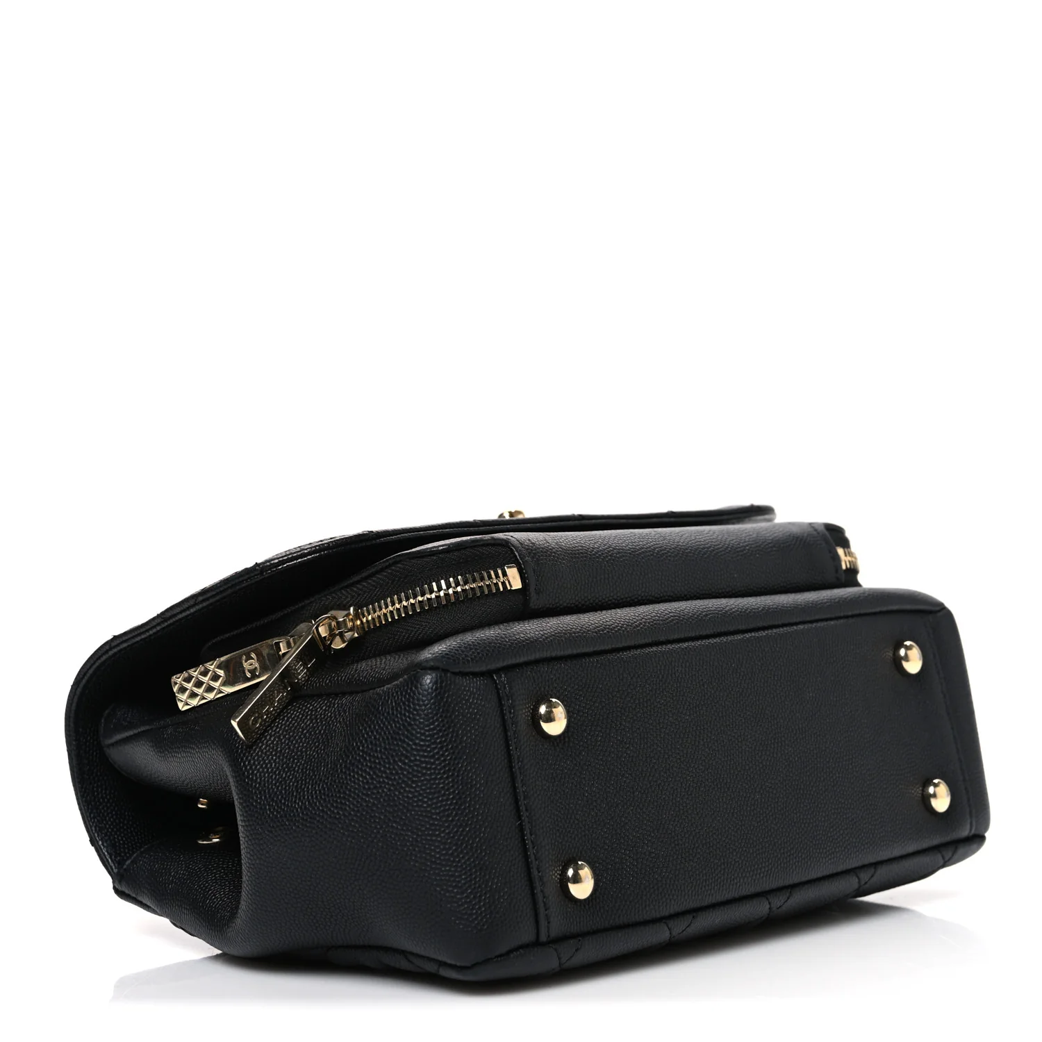 Caviar Quilted Medium Business Affinity Flap Black - Image 4