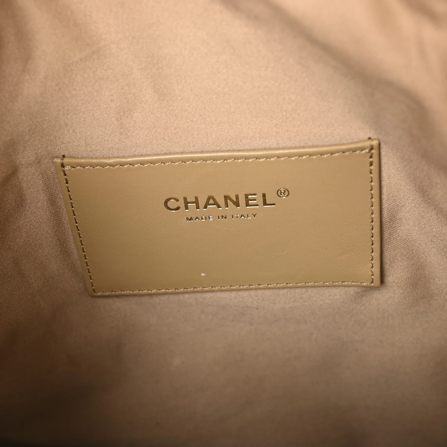 Caviar Quilted Medium Chanel 25 Handbag Dark Beige - Image 7