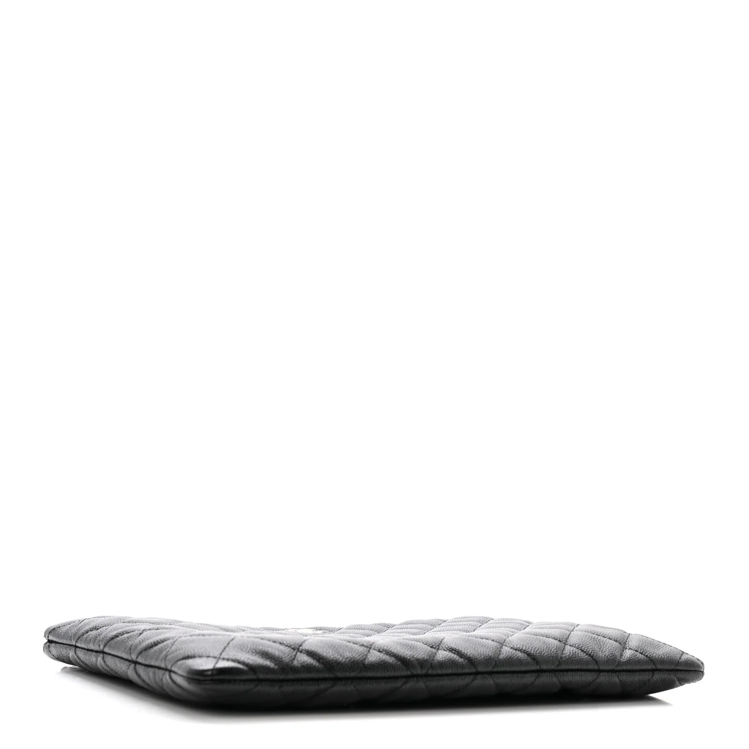 Caviar Quilted Medium Cosmetic Case Black - Image 4