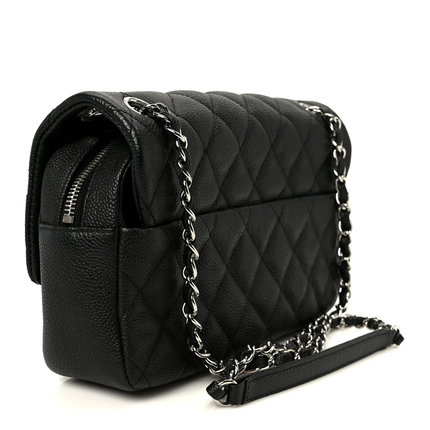 Caviar Quilted Medium Easy Flap Black - Image 2
