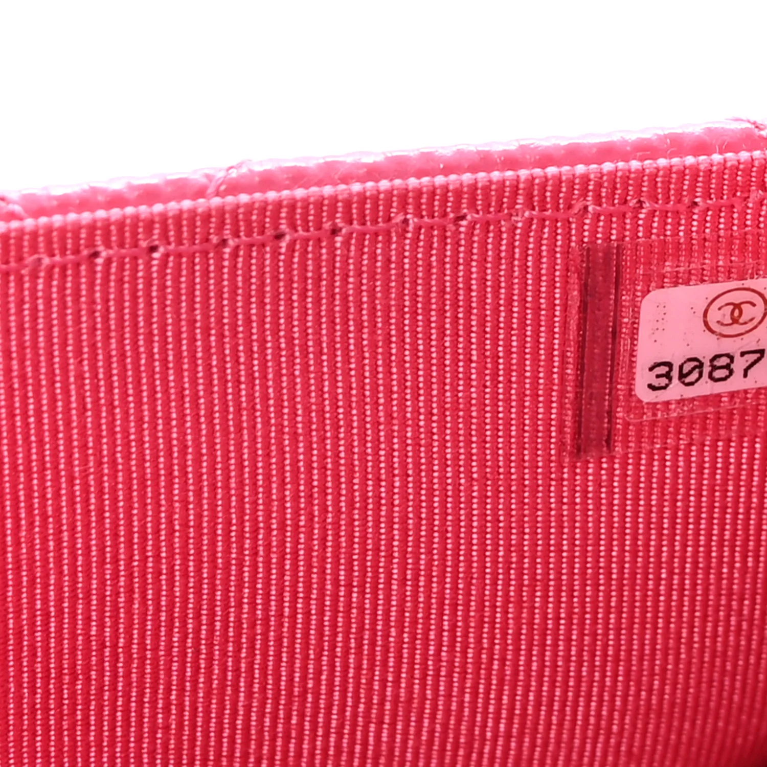 Caviar Quilted Medium Gusset Flap Wallet Pink - Image 8