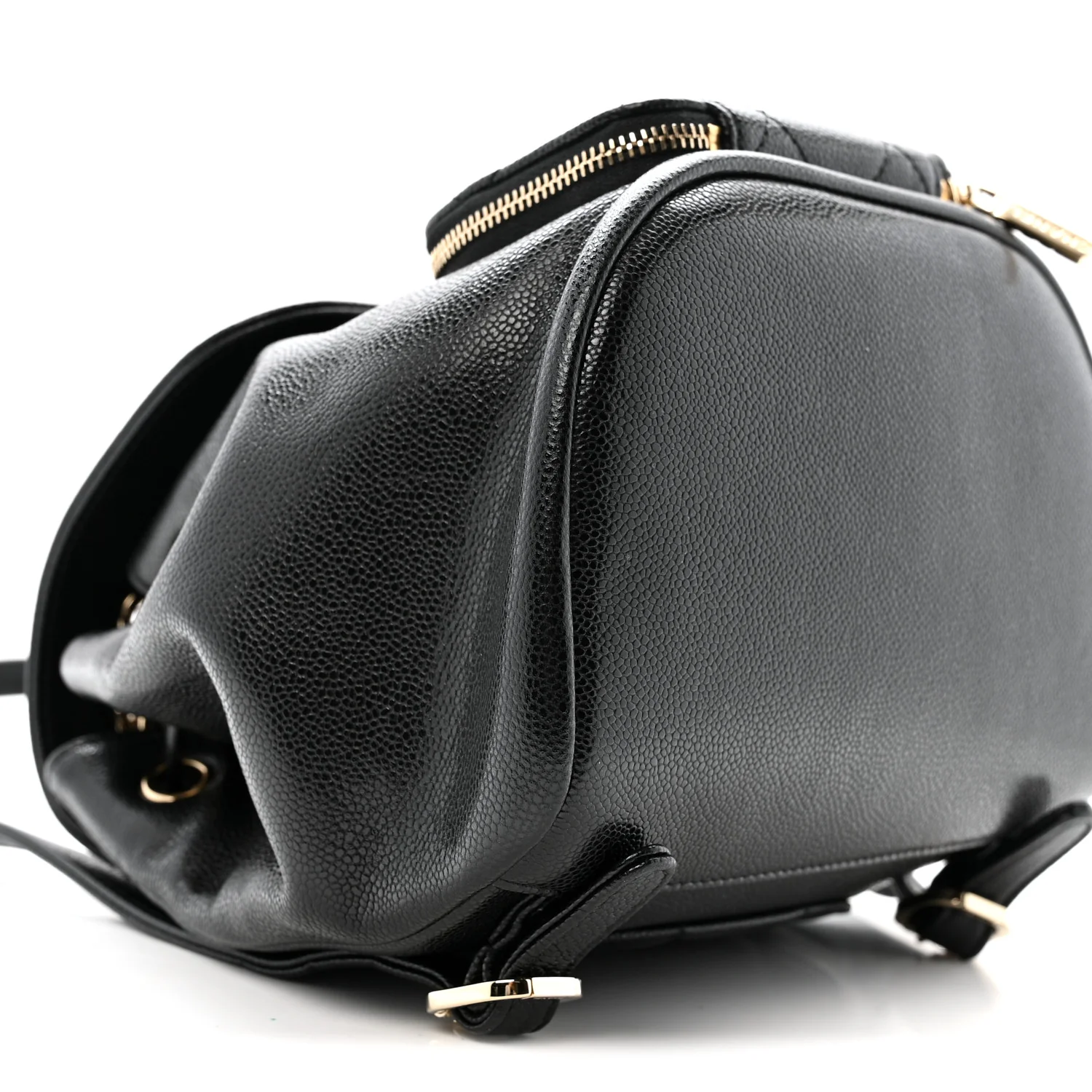 Caviar Quilted Mini Business Affinity Backpack Black - Image 9