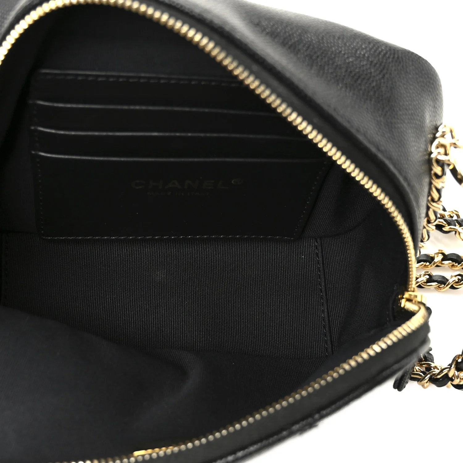 Caviar Quilted Mini CC You Camera Case Black - Image 5