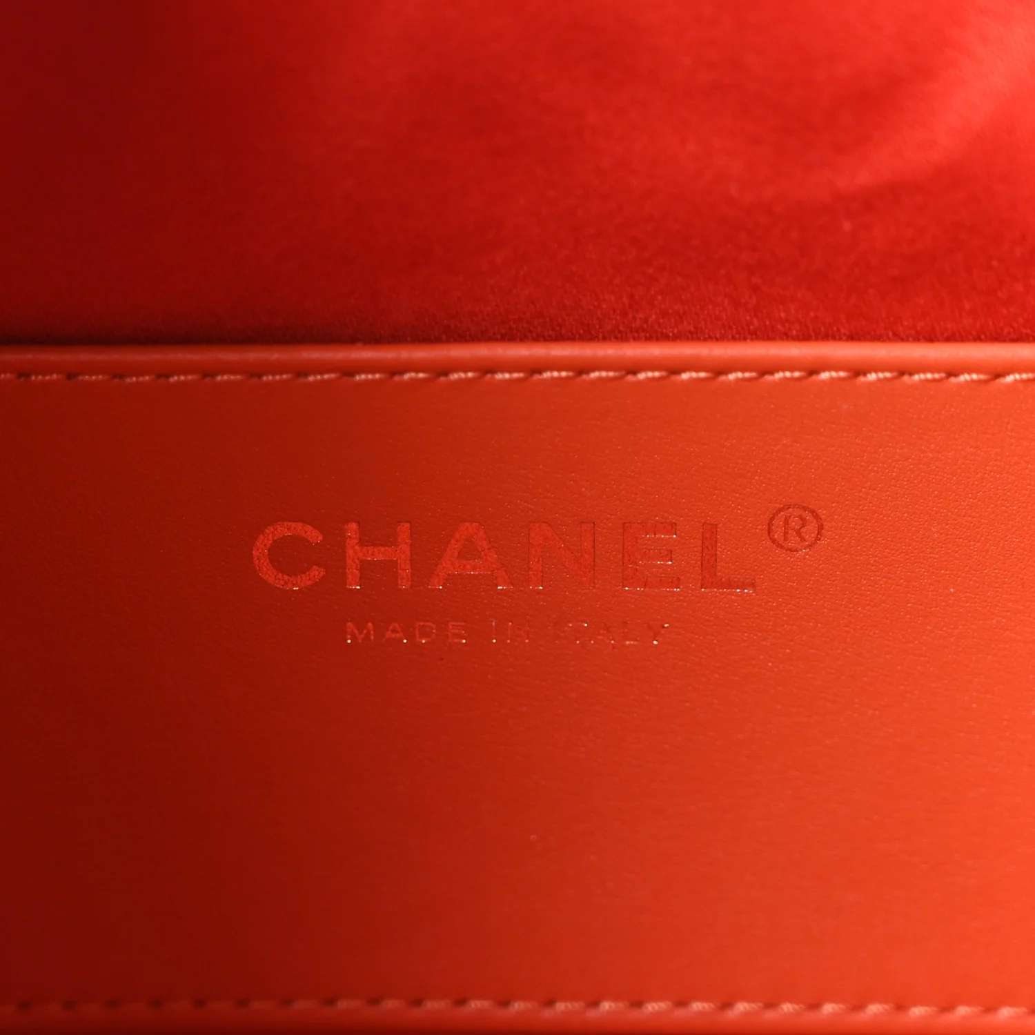 Caviar Quilted Mini Chanel 25 Handbag Dark Orange - Image 6