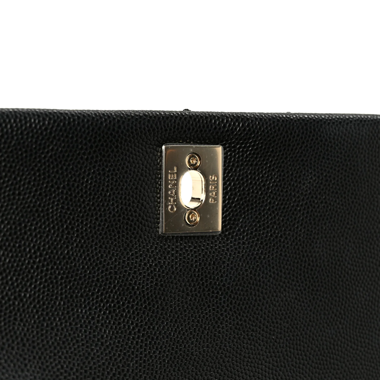 Caviar Quilted Mini Coco Handle Flap Black - Image 7
