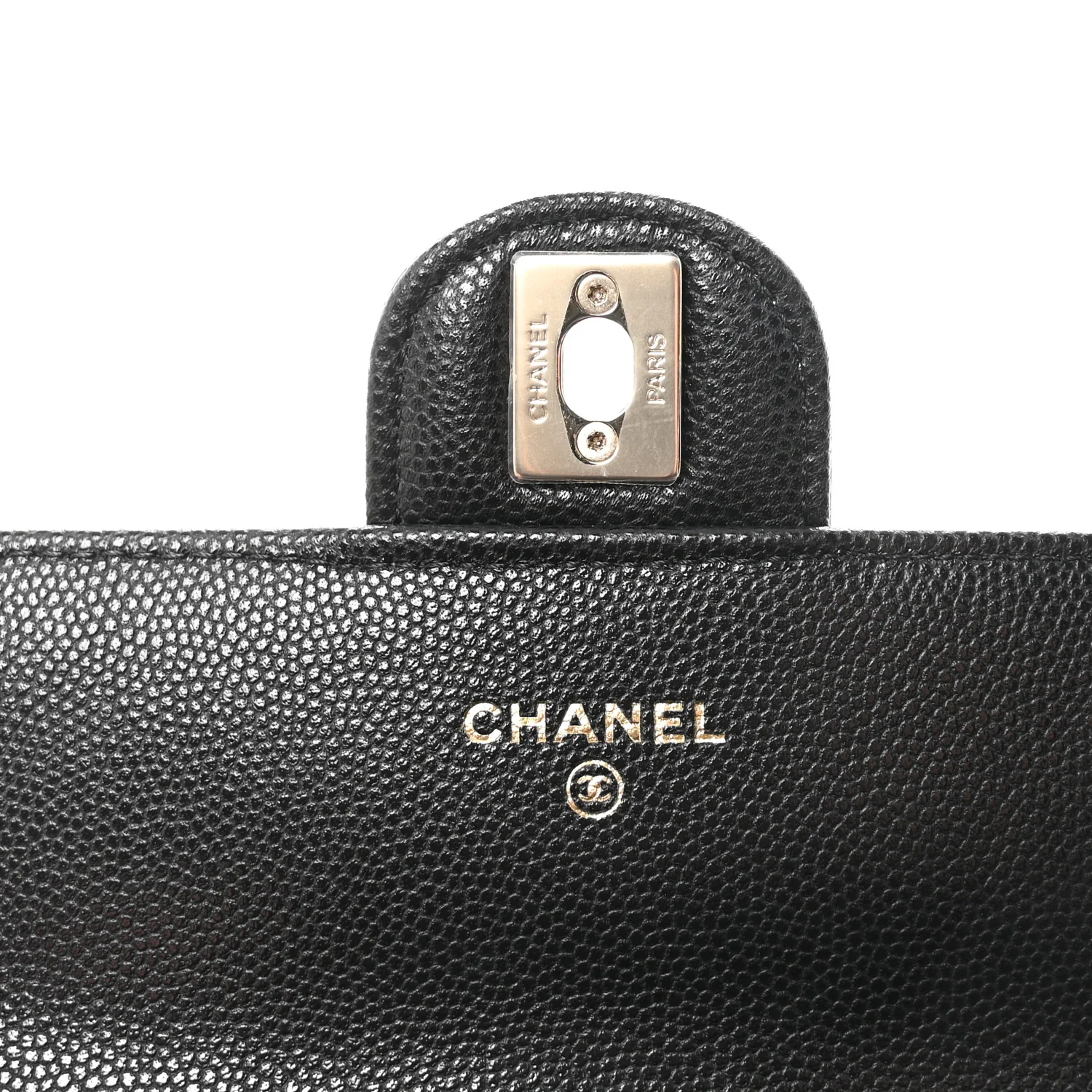 Caviar Quilted Mini Retro Twist Top Handle Flap Black - Image 6