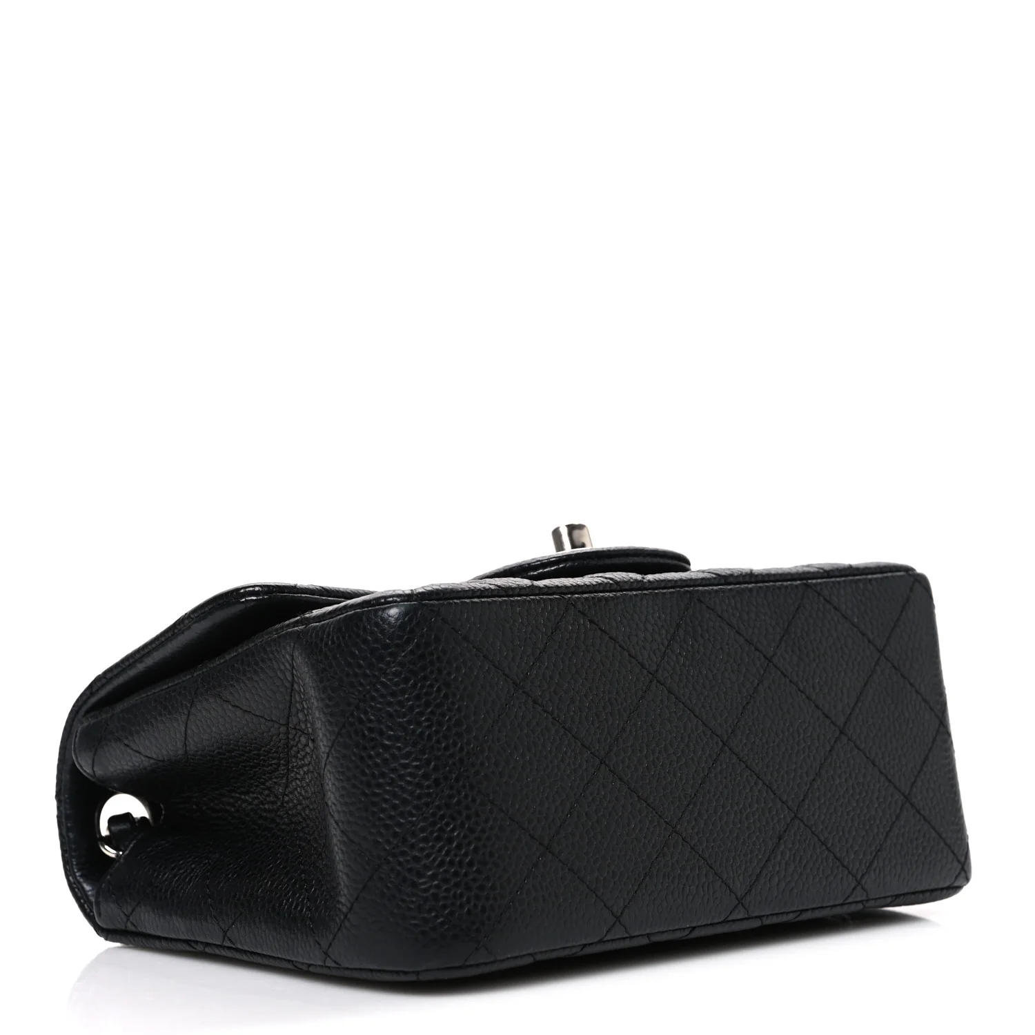 Caviar Quilted Mini Square Flap Black - Image 4