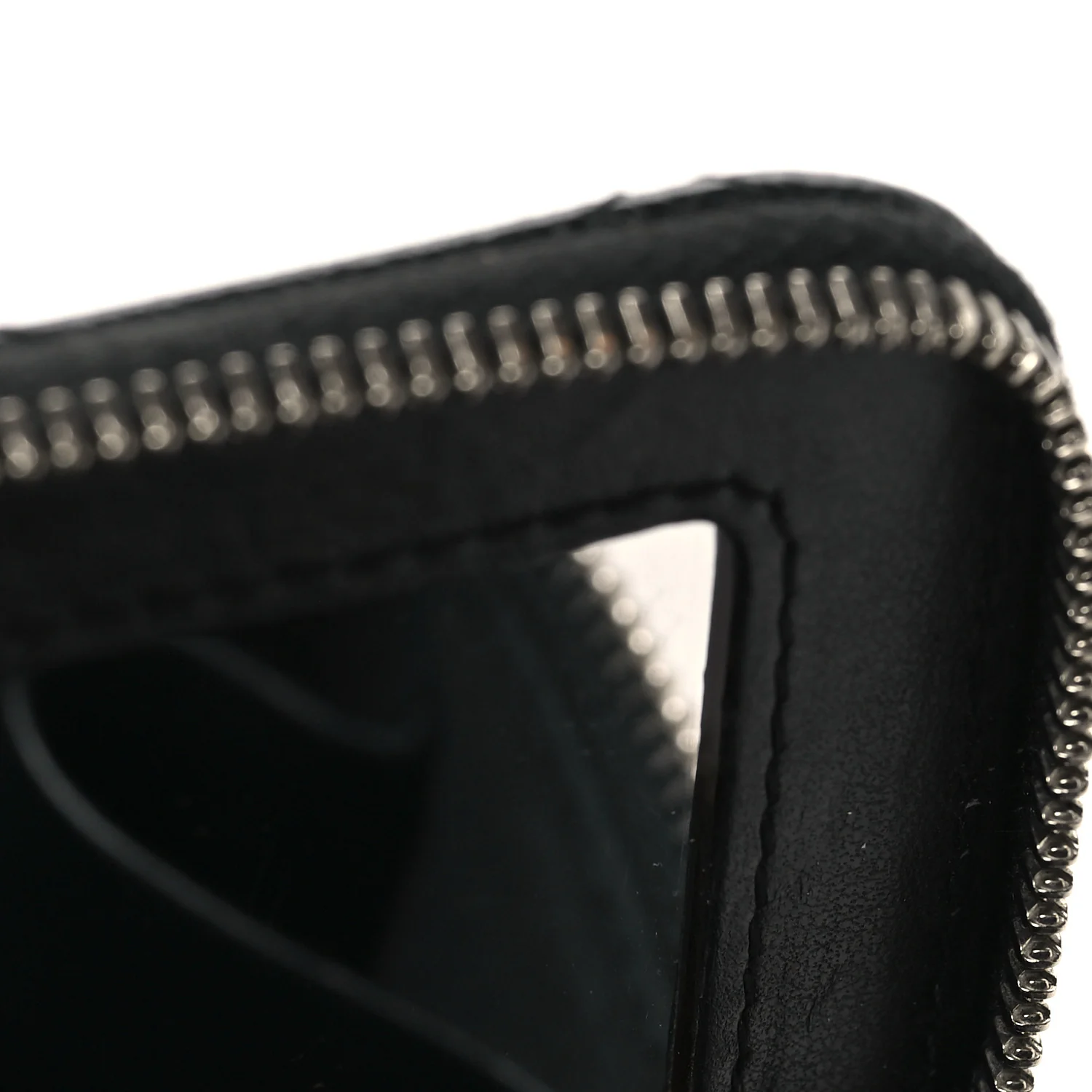 Caviar Quilted Mini Vanity Case With Chain Black - Image 11