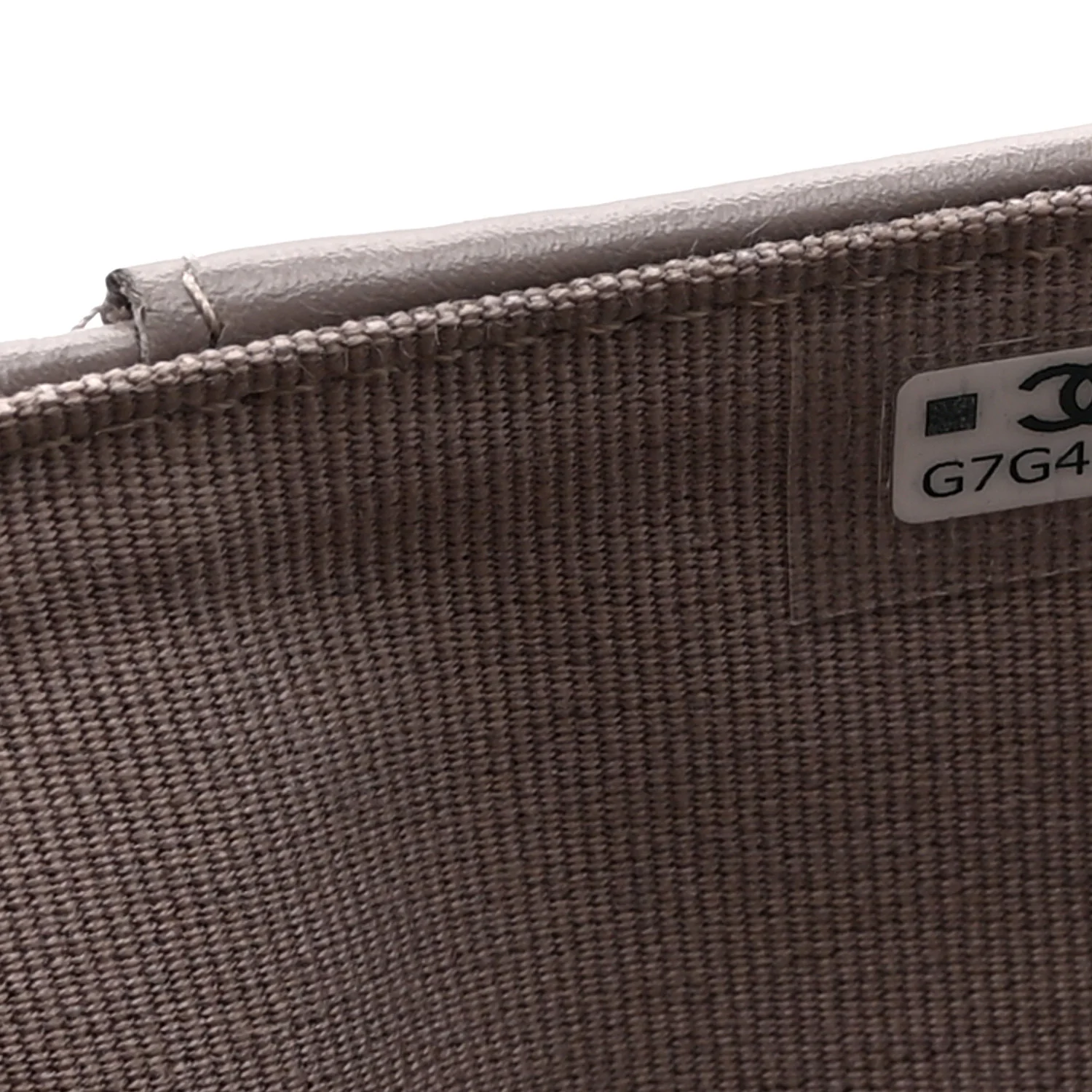 Caviar Quilted Passport Holder Grey - Image 8