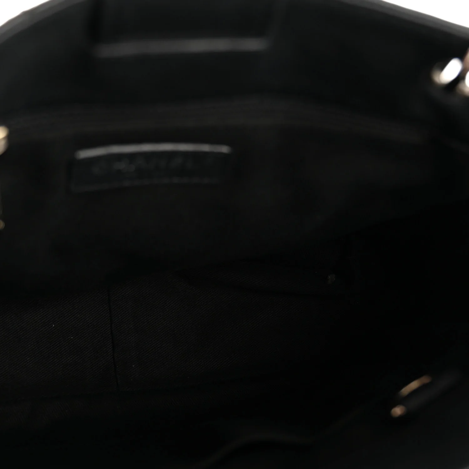 Caviar Quilted Petit Shopping Tote PST Black - Image 5