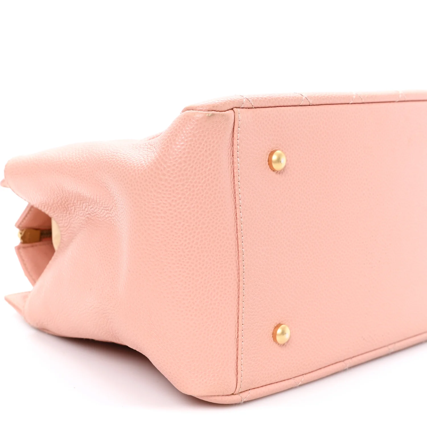 Caviar Quilted Petit Timeless Shopping Tote PTT Pink - Image 10