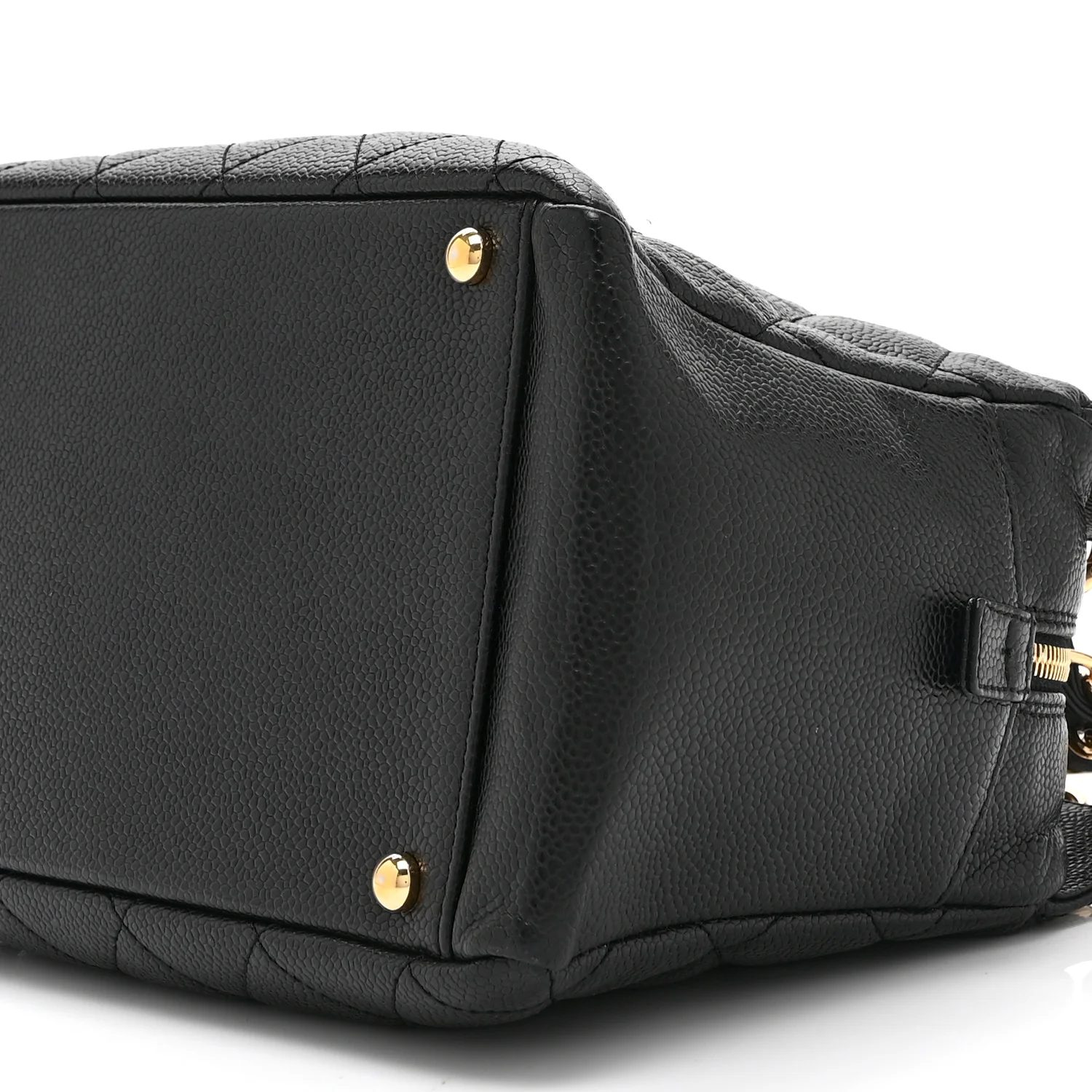 Caviar Quilted Petit Timeless Tote PTT Black - Image 10