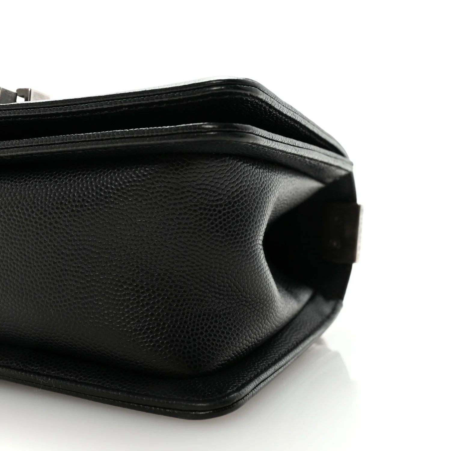 Caviar Quilted Small Boy Flap Black - Image 10