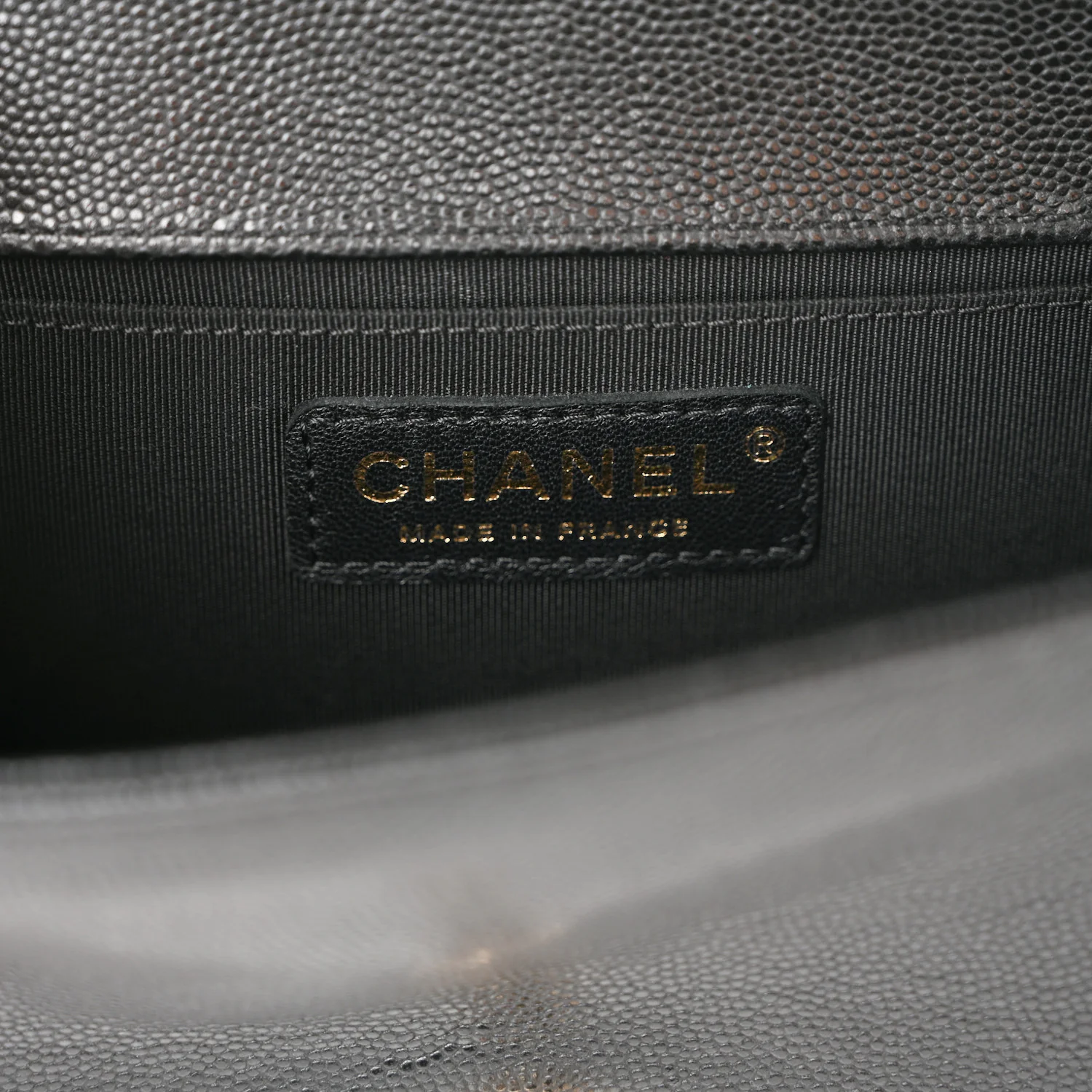 Caviar Quilted Small Boy Flap Black - Image 6