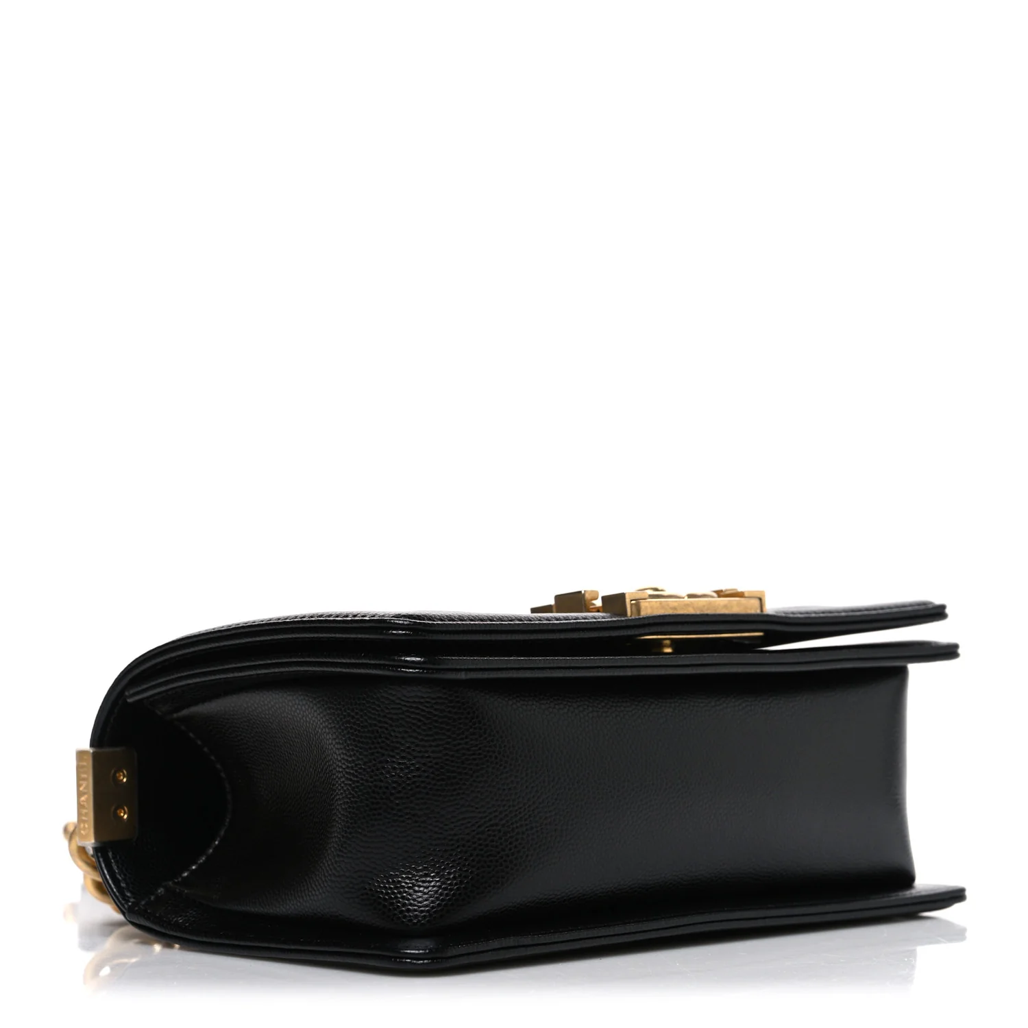 Caviar Quilted Small Boy Flap Black - Image 4