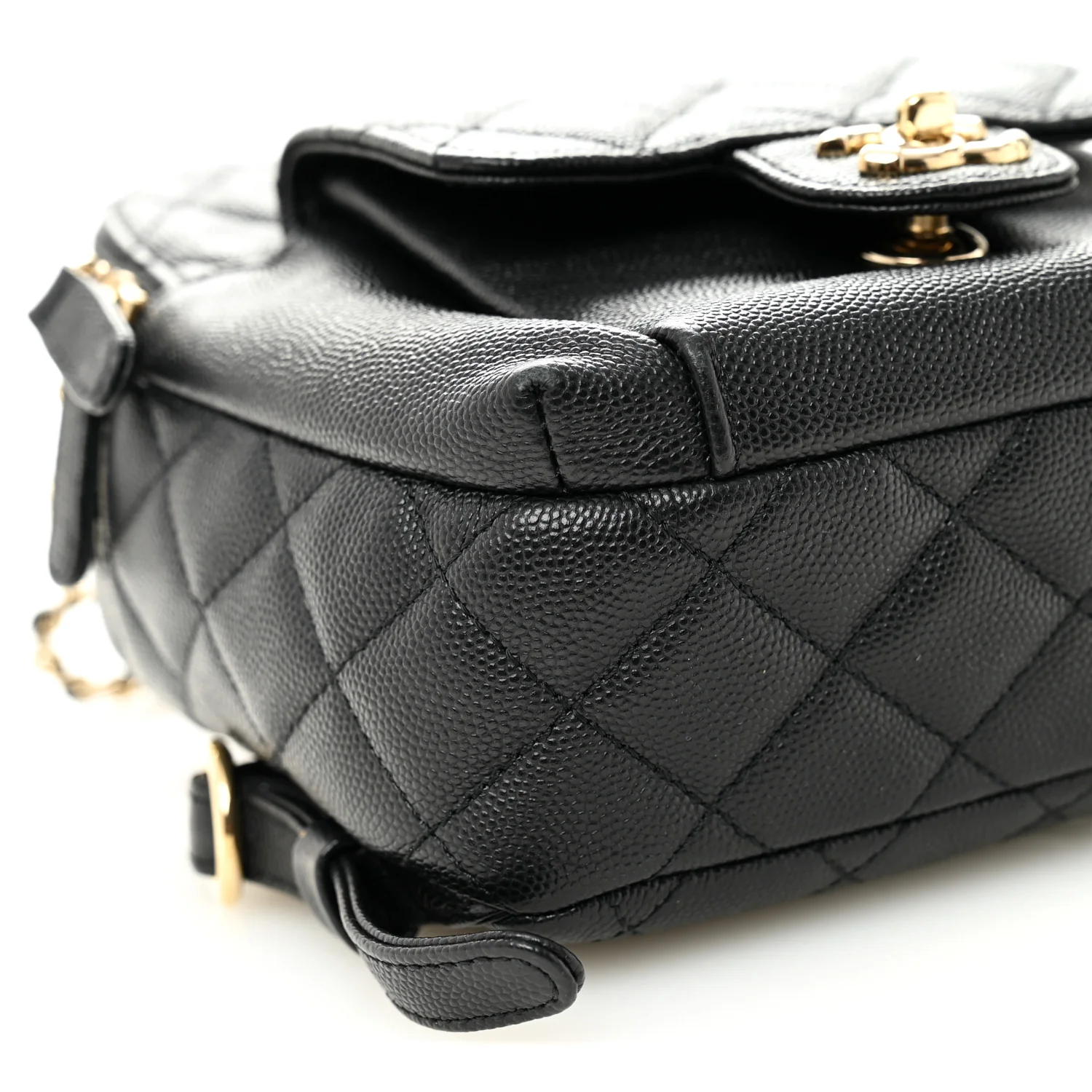 Caviar Quilted Small CC Day Backpack Black - Image 9