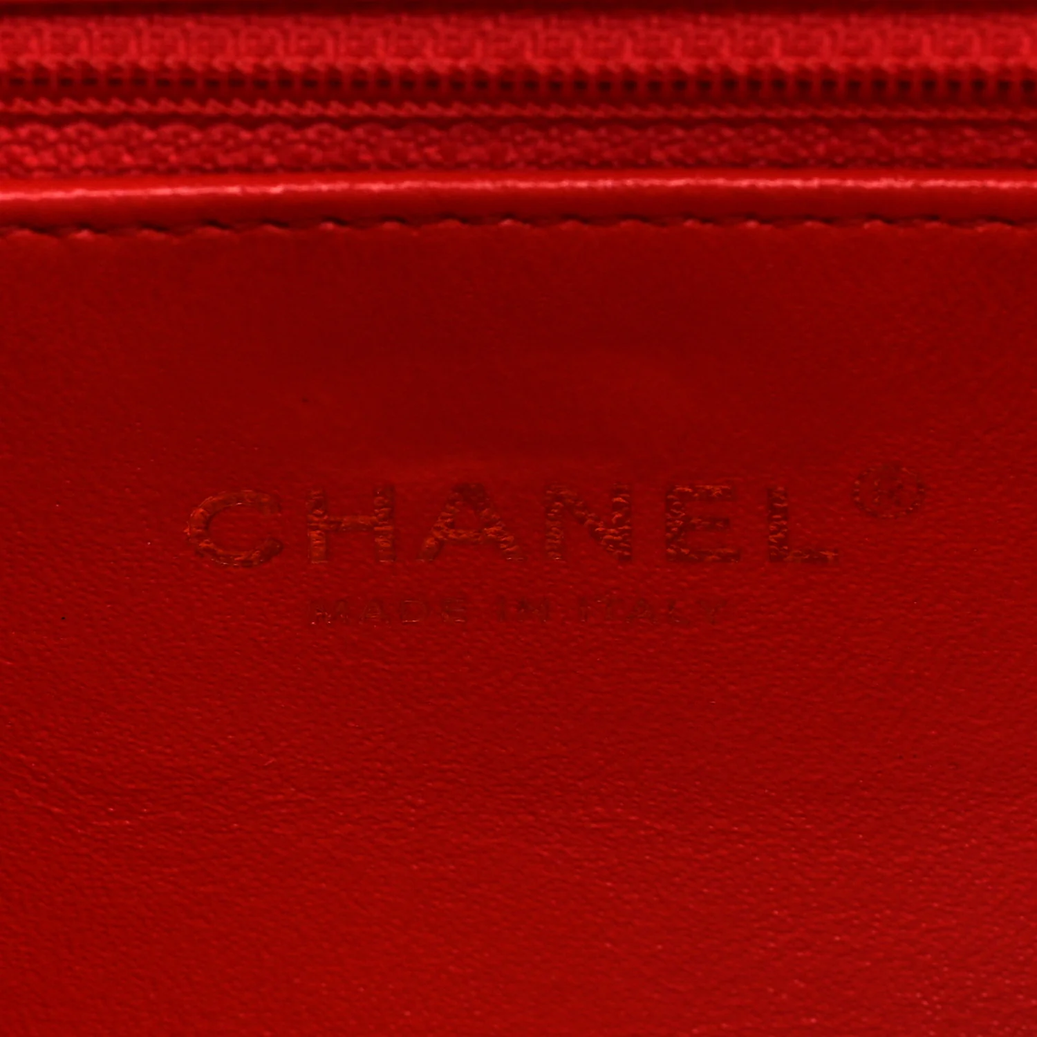 Caviar Quilted Small CC Filigree Flap Coral - Image 6