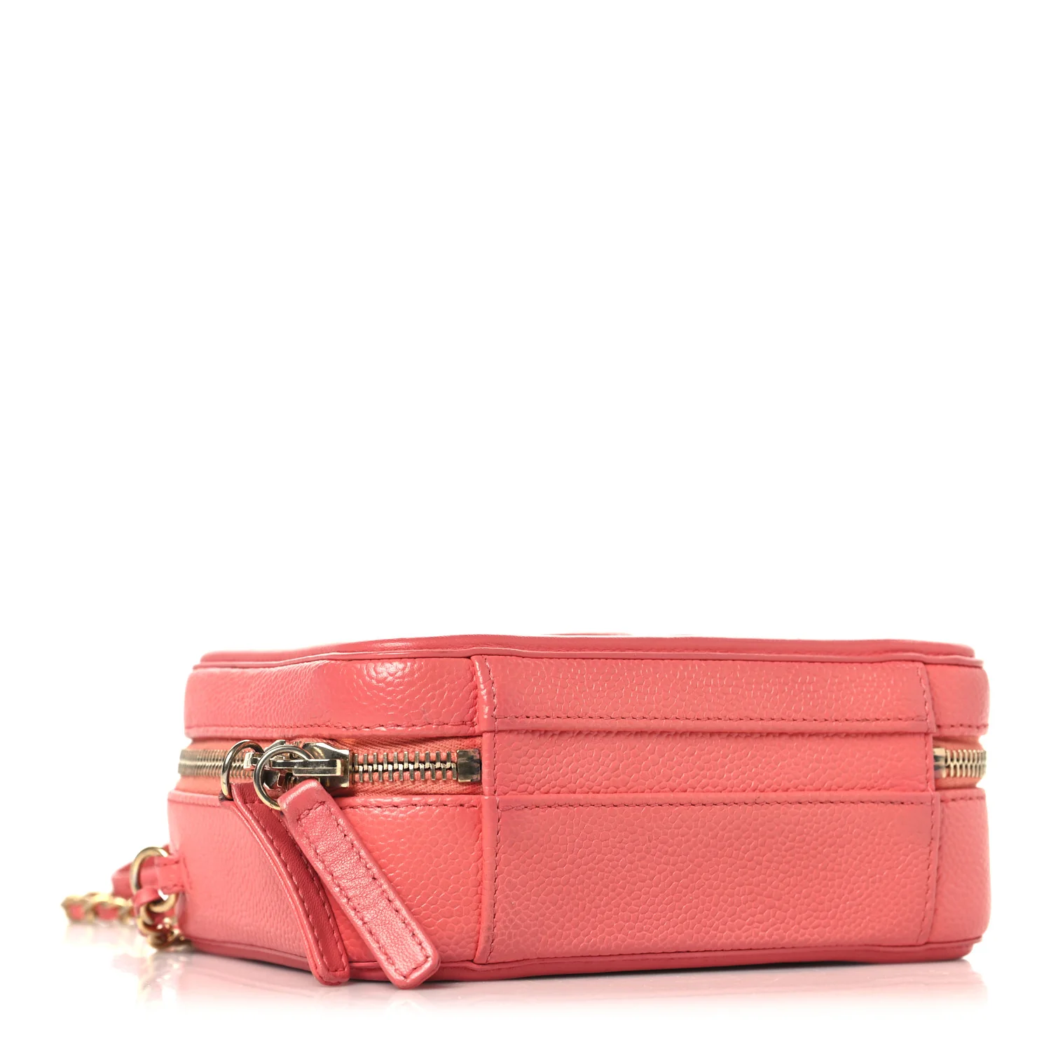 Caviar Quilted Small CC Filigree Vanity Case Pink - Image 4