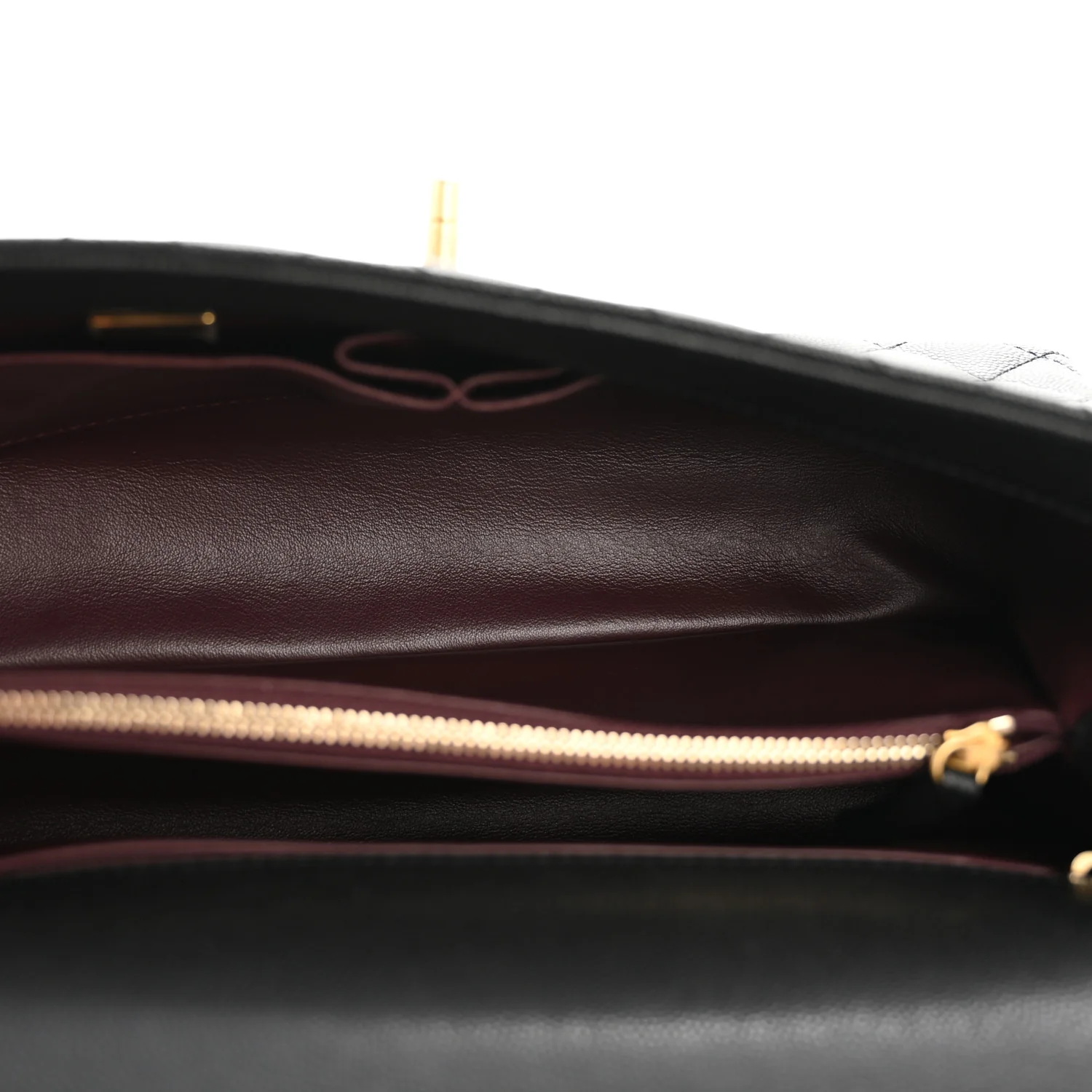 Caviar Quilted Small Coco Chain Handle Flap Black - Image 5
