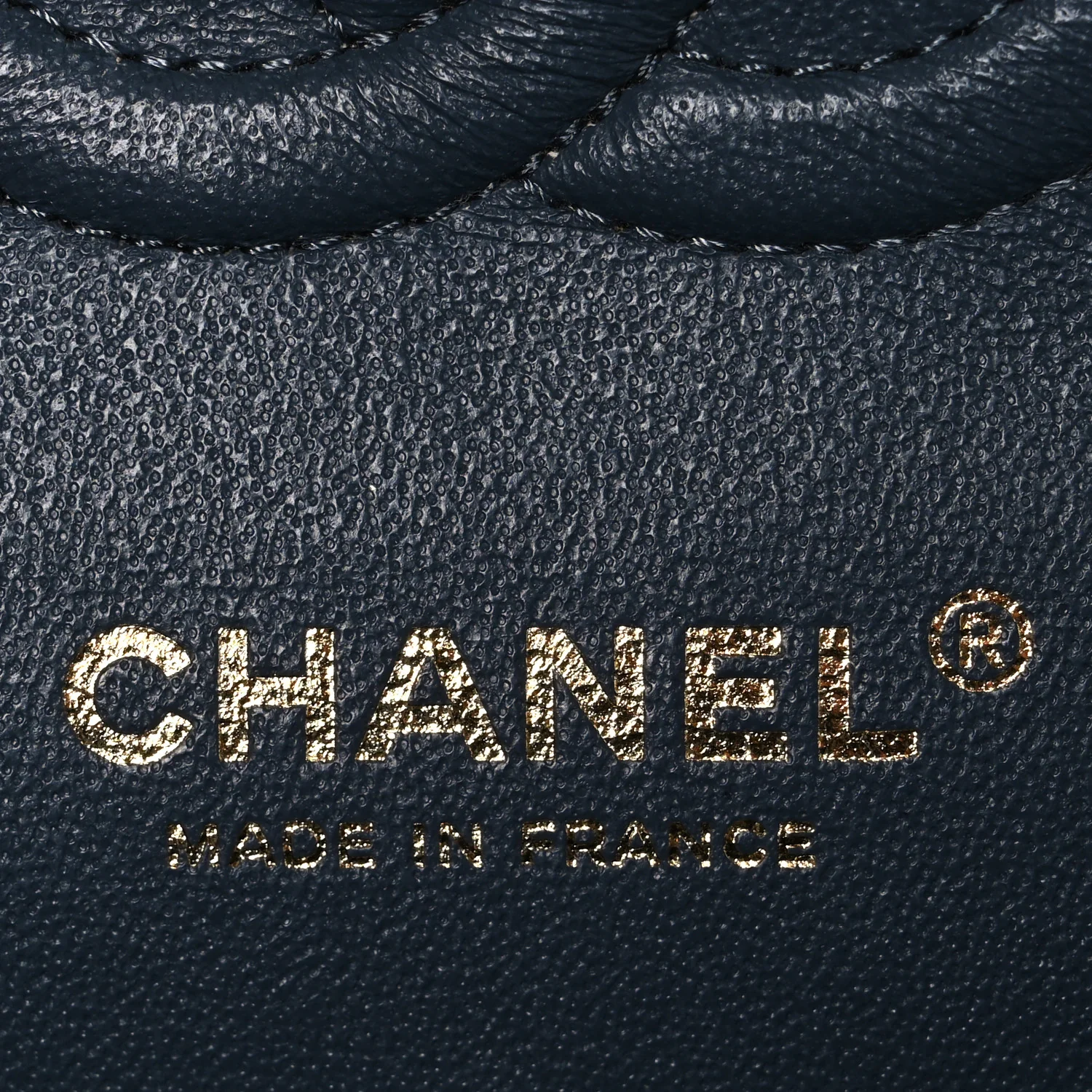Caviar Quilted Small Double Flap Dark Grey - Image 6