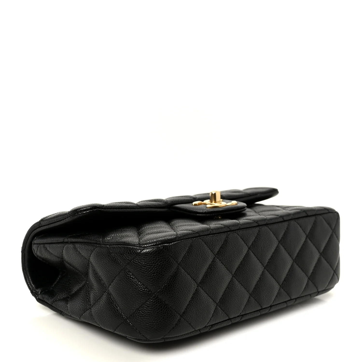 Caviar Quilted Small Handy CC Flap Black - Image 4