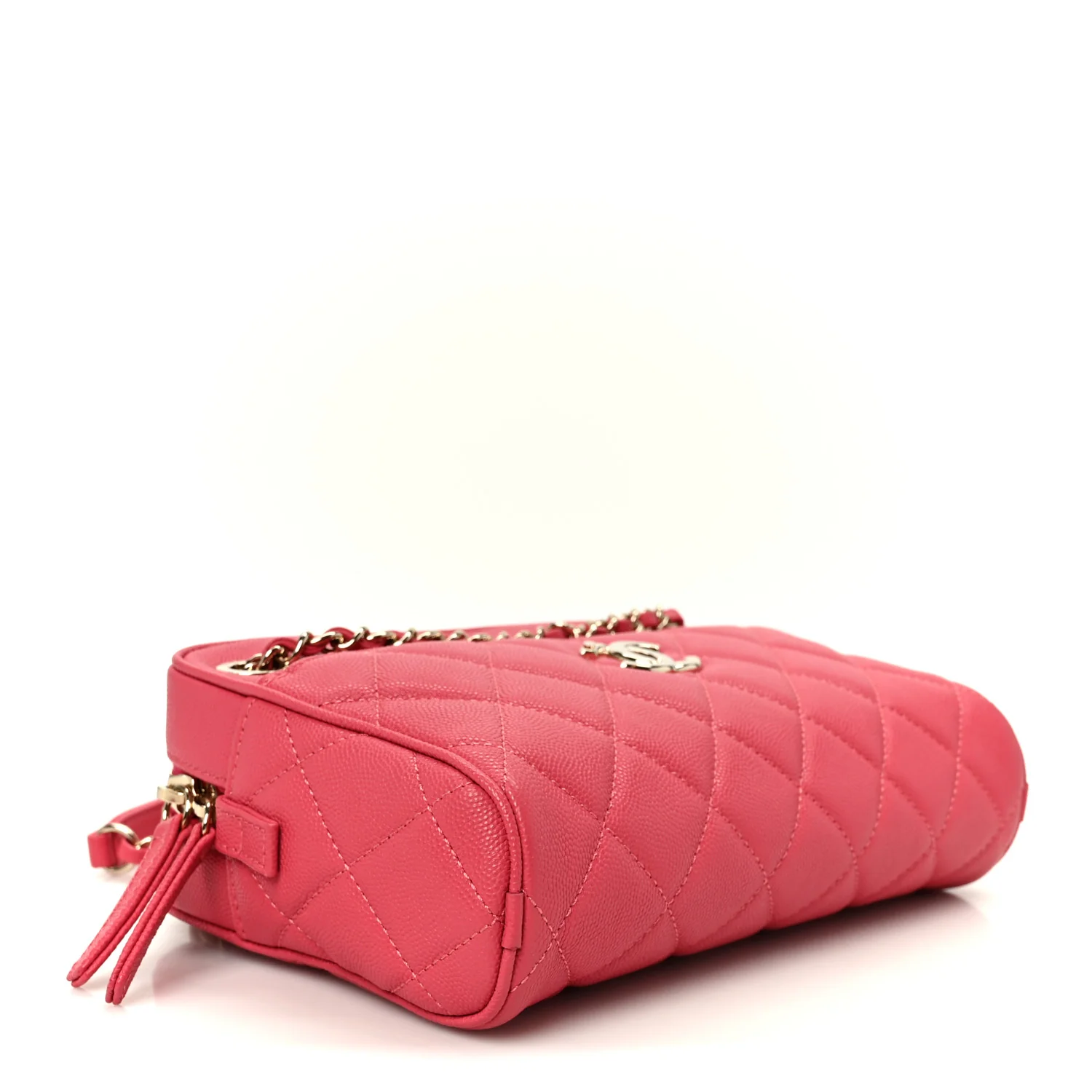 Caviar Quilted Small In & Out Camera Case Pink - Image 4