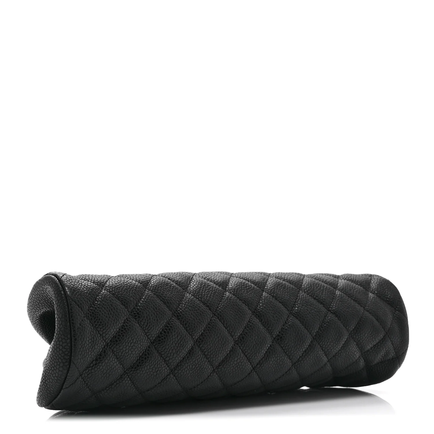 Caviar Quilted Timeless Clutch Black - Image 4