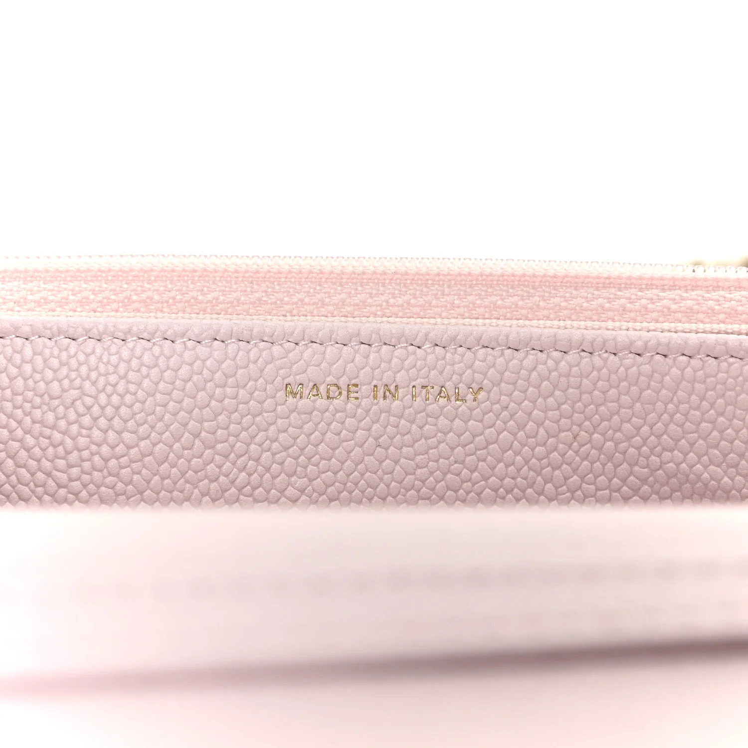 Caviar Quilted Tiny CC Wallet On Chain WOC Light Pink - Image 7