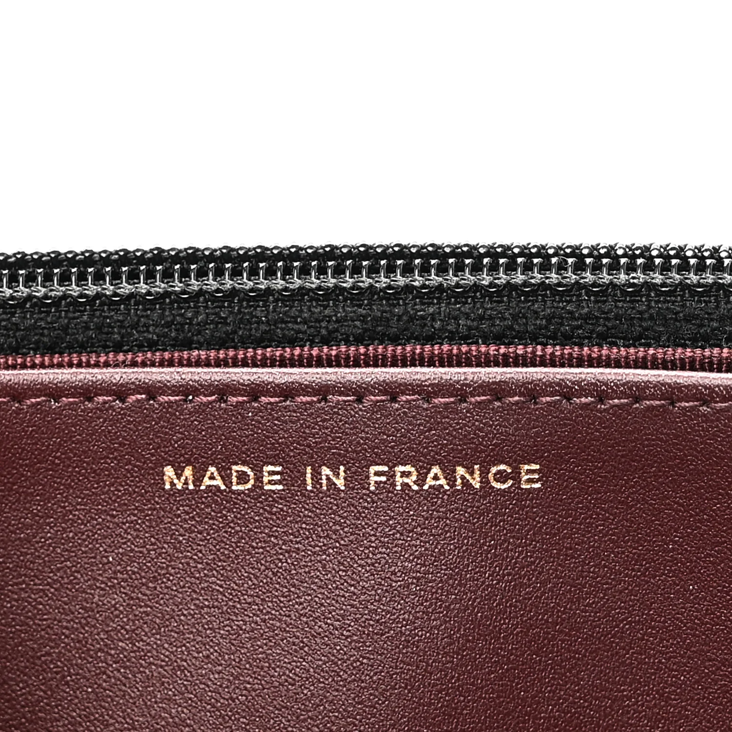 Caviar Quilted Wallet On Chain WOC Black - Image 7