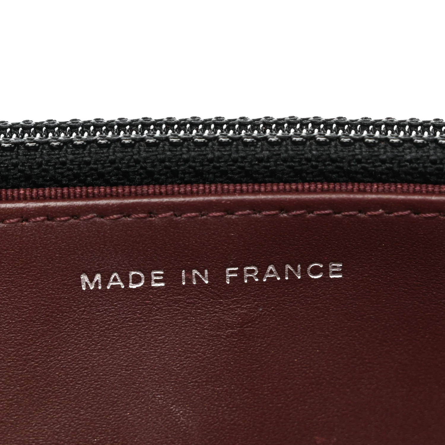 Caviar Quilted Wallet On Chain WOC Black - Image 7