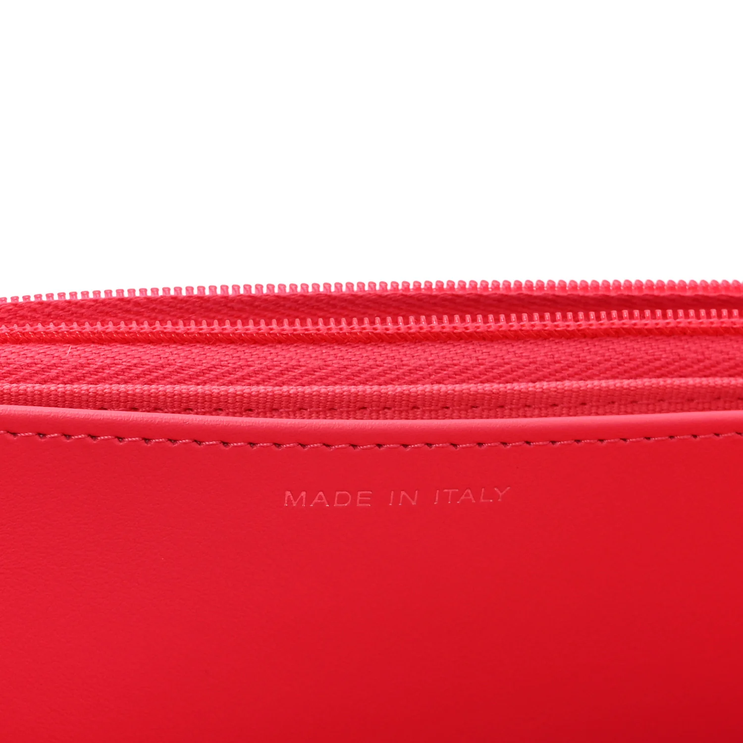 Caviar Quilted Wallet on Chain WOC Dark Pink - Image 7