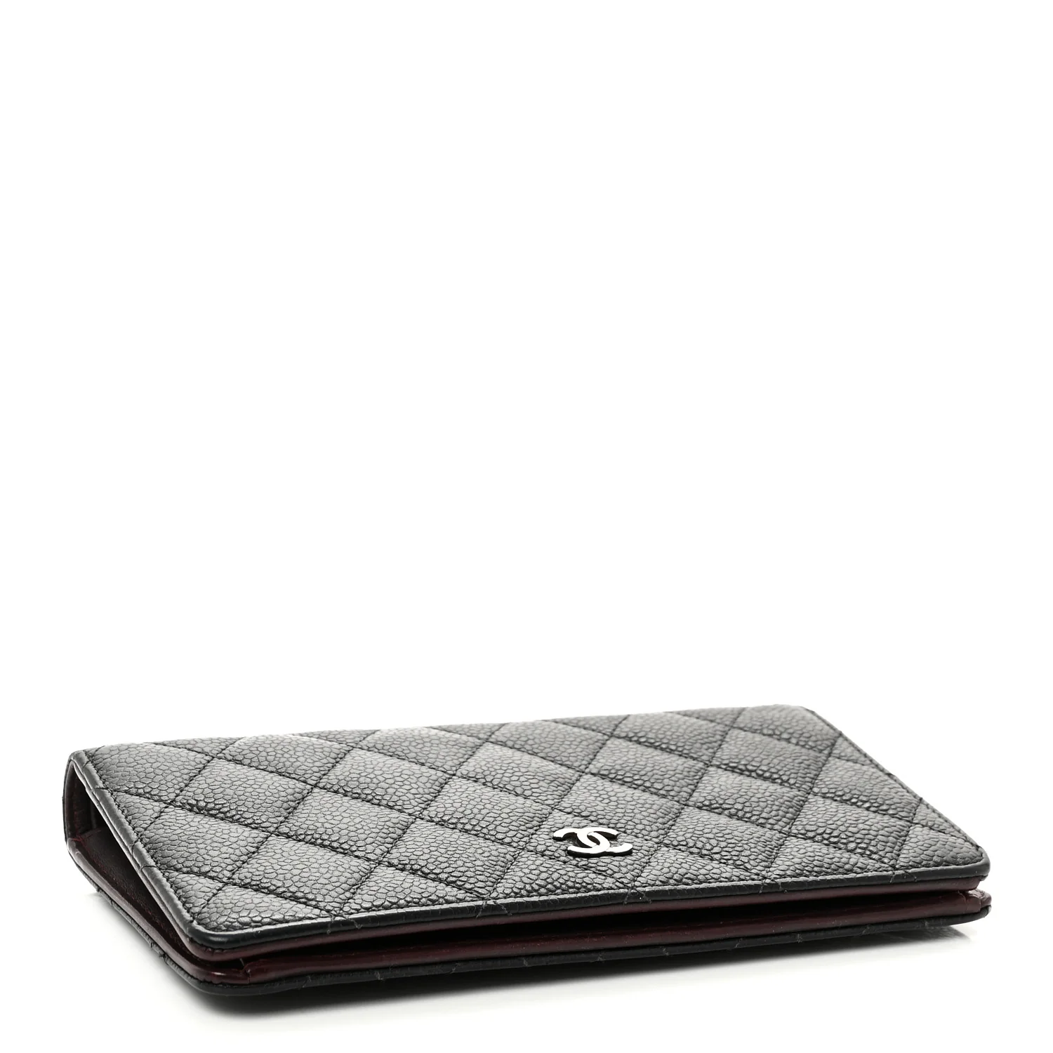 Caviar Quilted Yen Wallet Black - Image 4