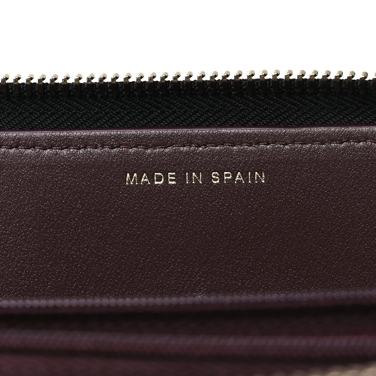 Caviar Quilted Zipped Travel Pouch Black - Image 7