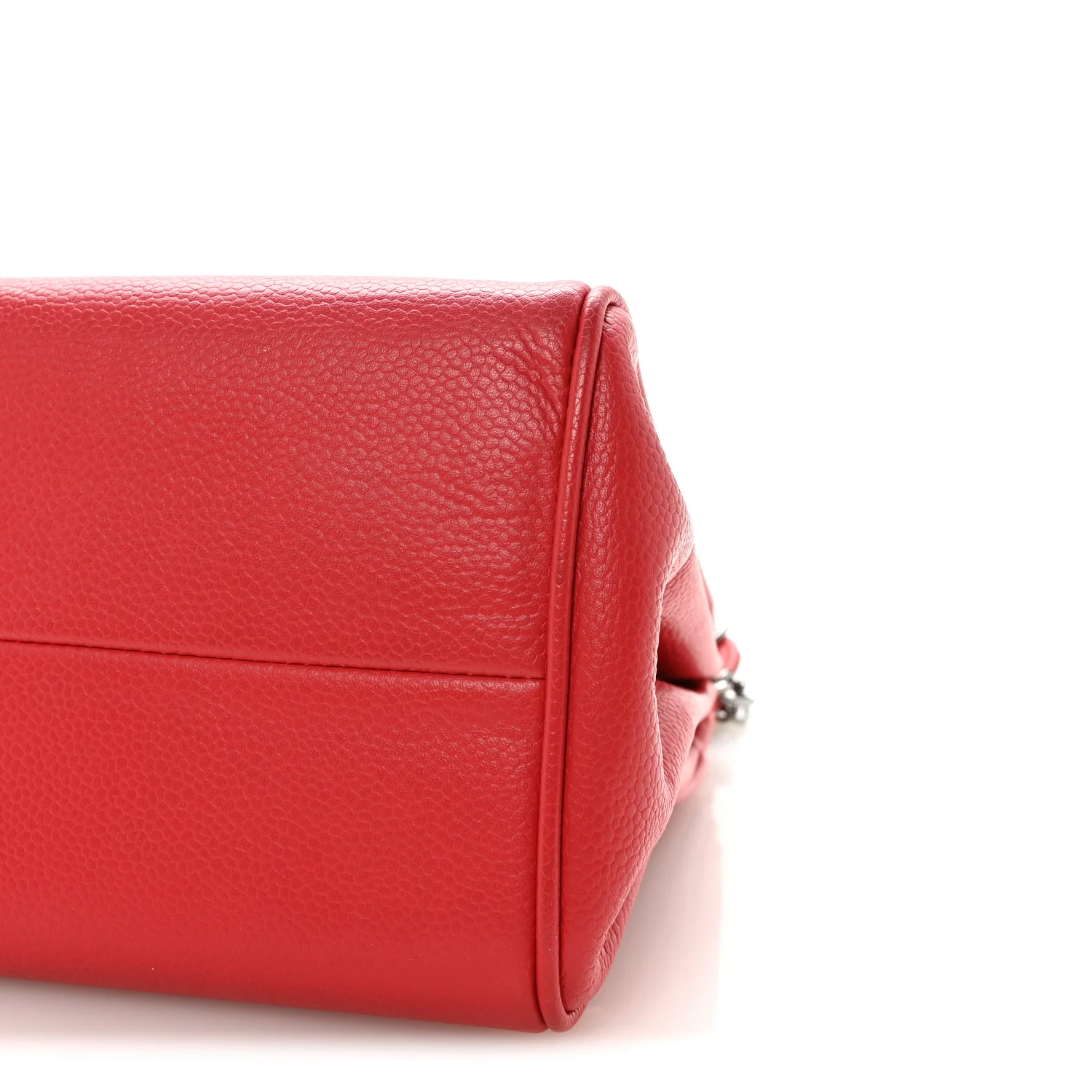 Caviar Small Accordion Flap Red - Image 10