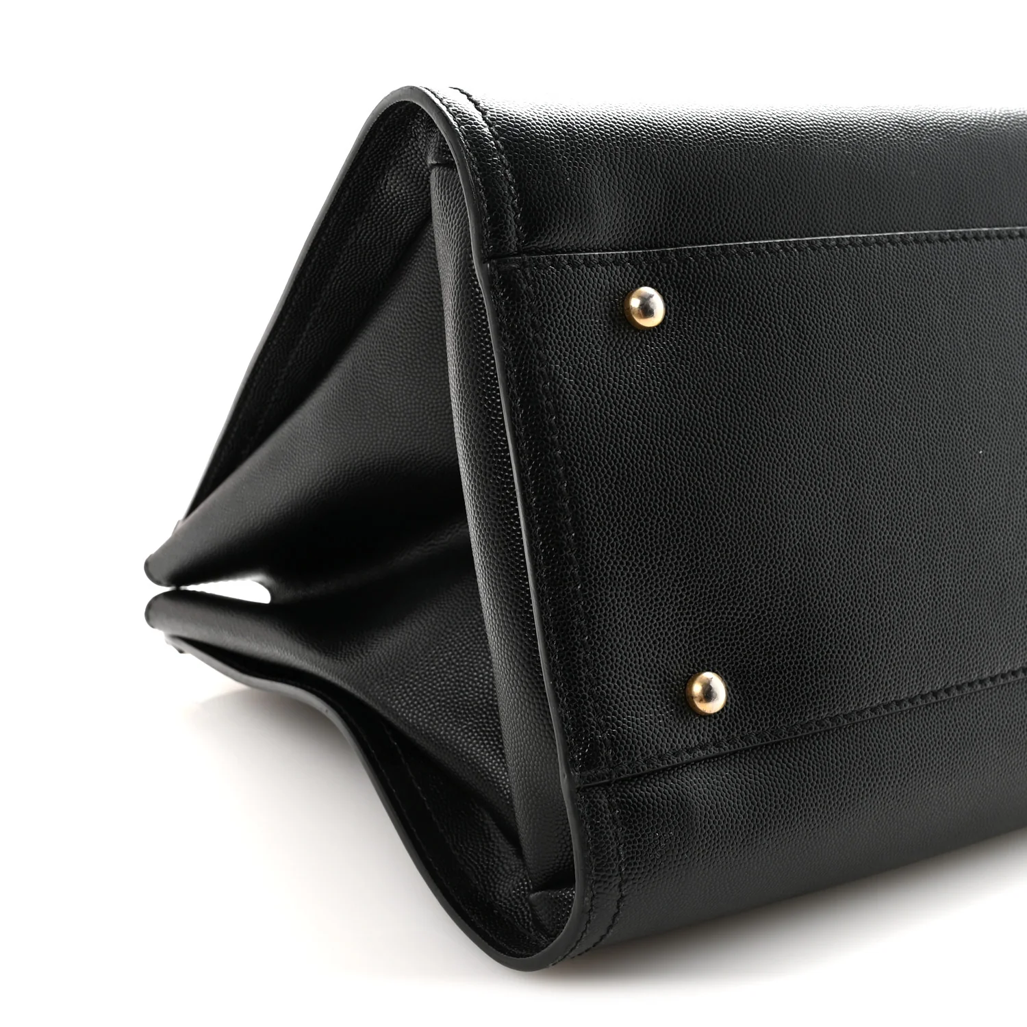 Caviar Small Studded Deauville Tote Black - Image 8