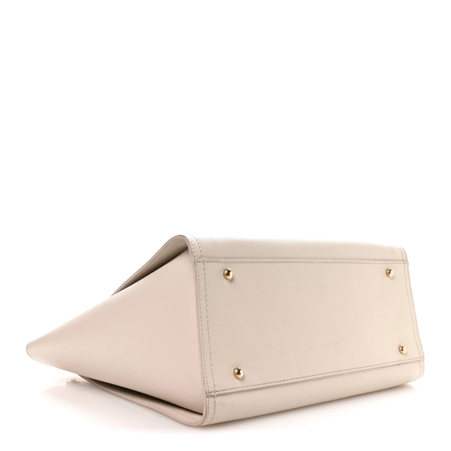 Caviar Small Studded Deauville Tote Ivory - Image 4