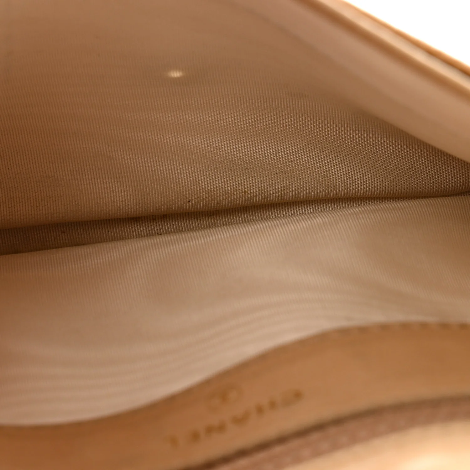 Caviar Timeless CC Compact Flap Wallet Beige - Image 5