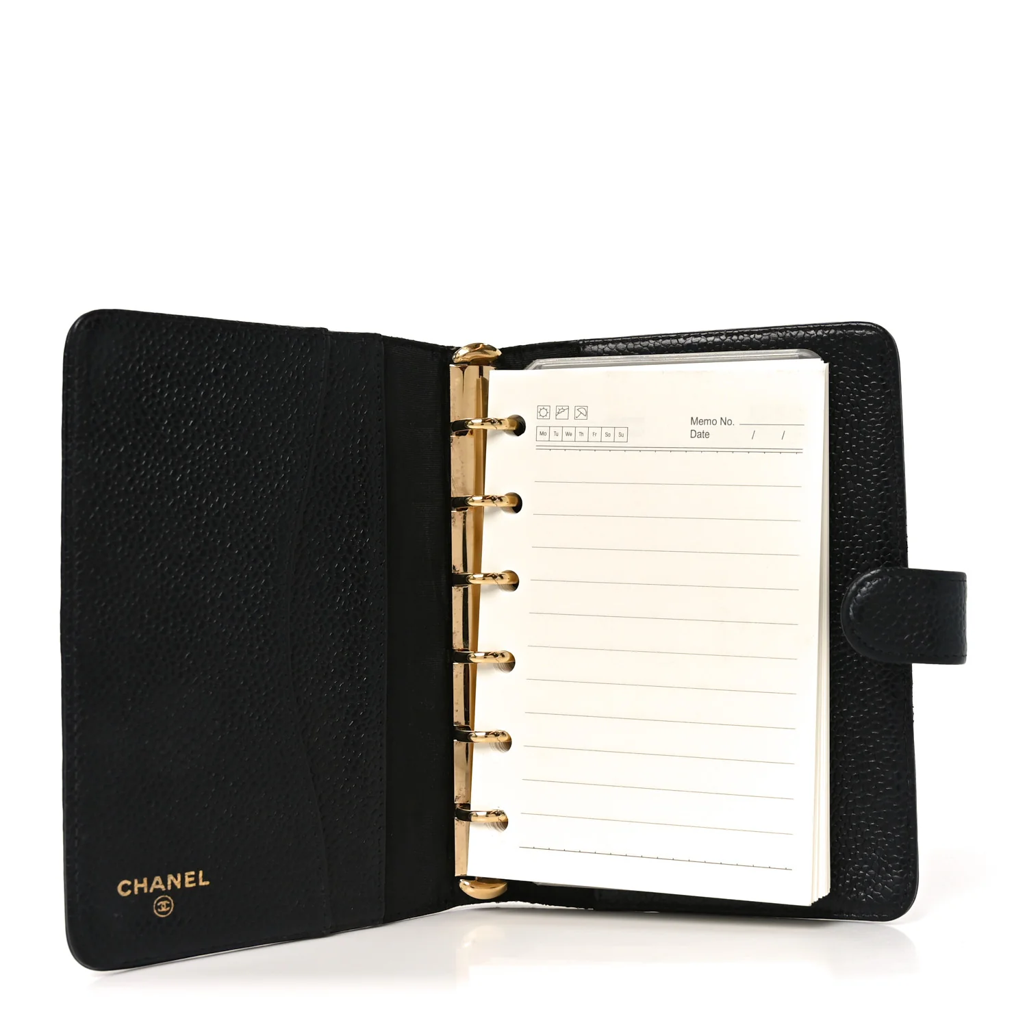 Caviar Timeless CC Ring Agenda Planner Black - Image 5