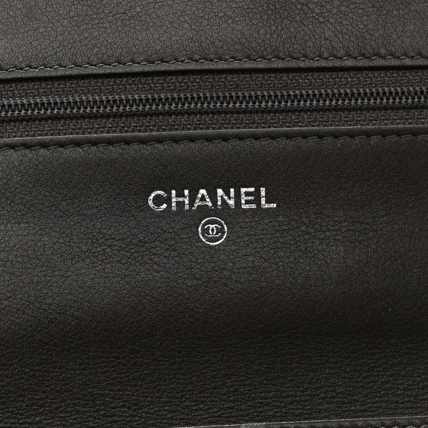 Caviar Timeless CC Wallet on Chain WOC Grey - Image 6