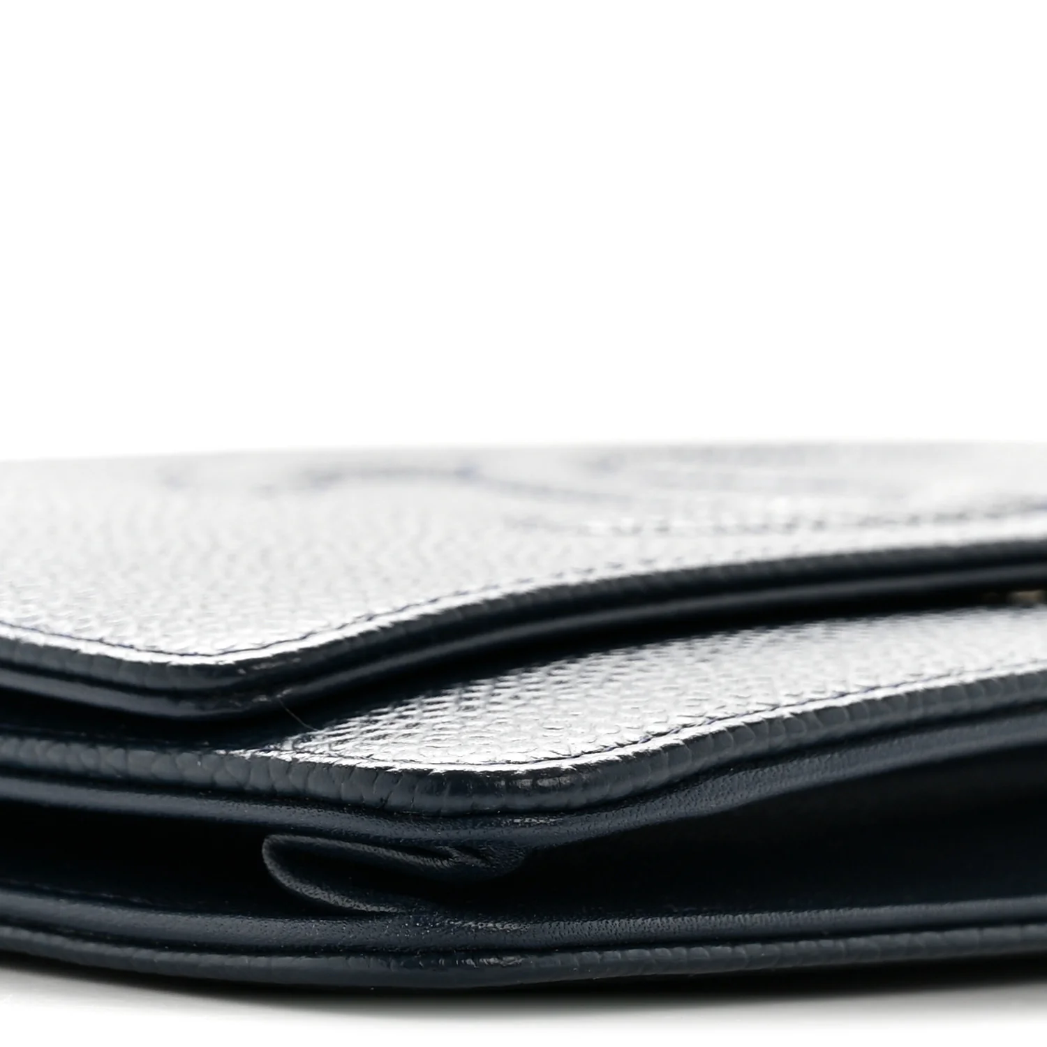 Caviar Timeless CC Wallet on Chain WOC Navy Blue - Image 10