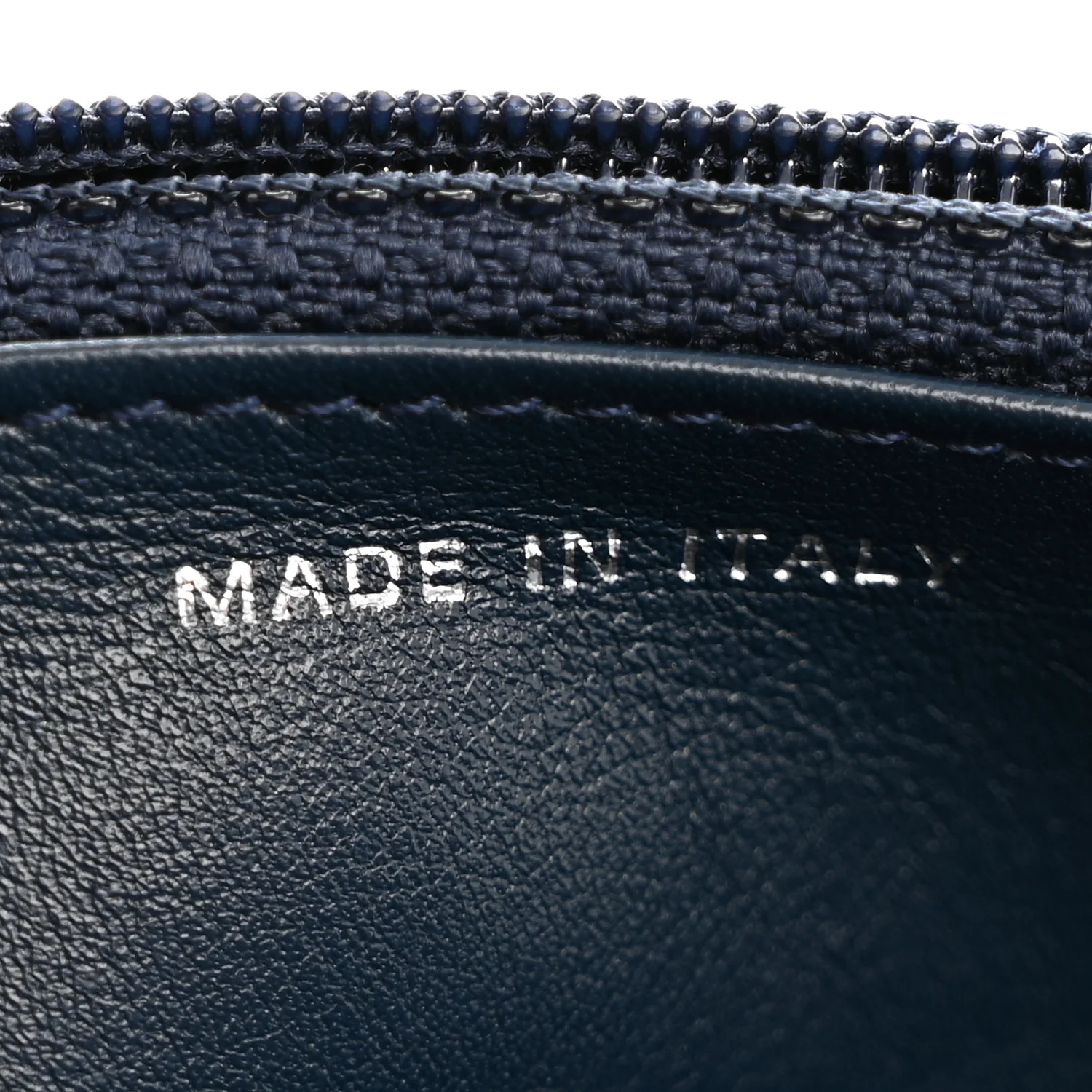 Caviar Timeless CC Wallet on Chain WOC Navy Blue - Image 7