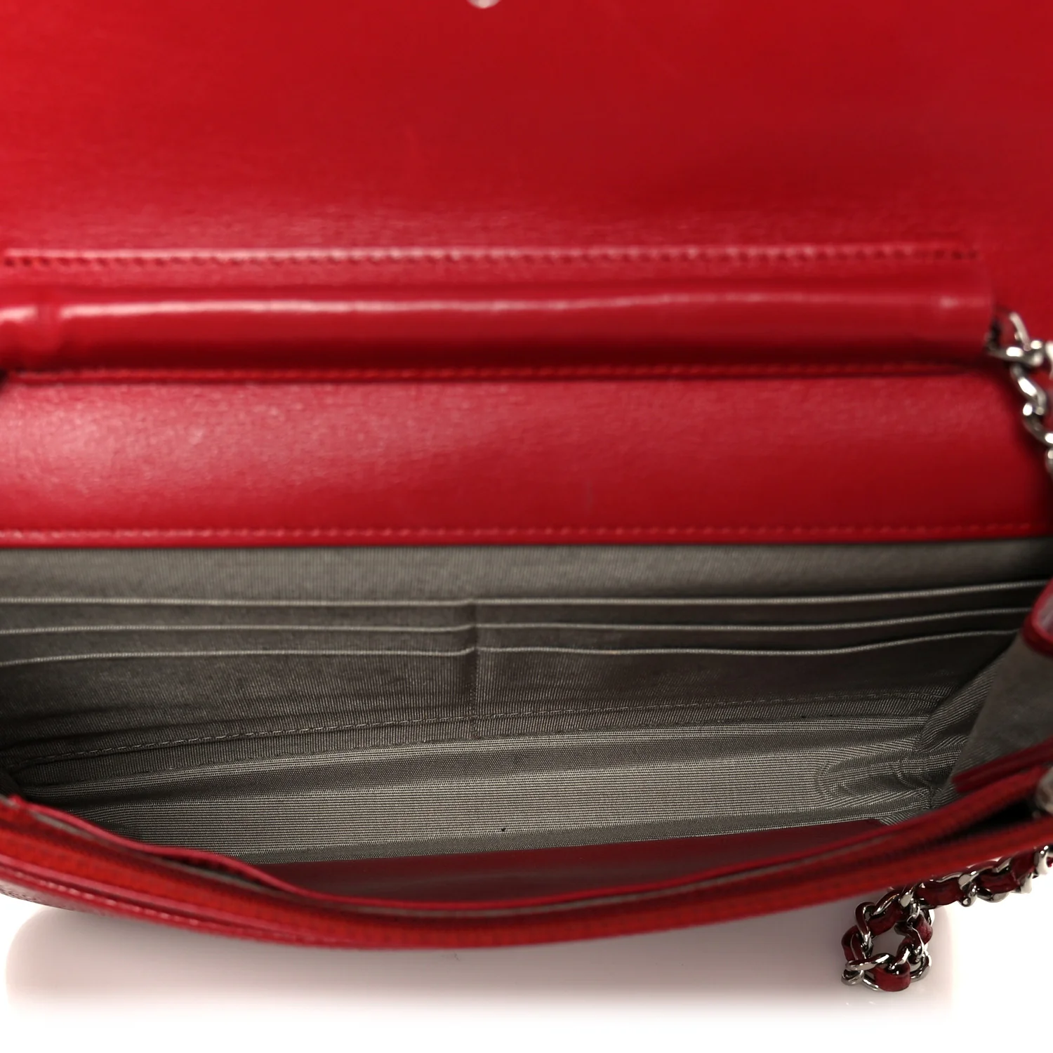 Caviar Timeless CC Wallet on Chain WOC Red - Image 5