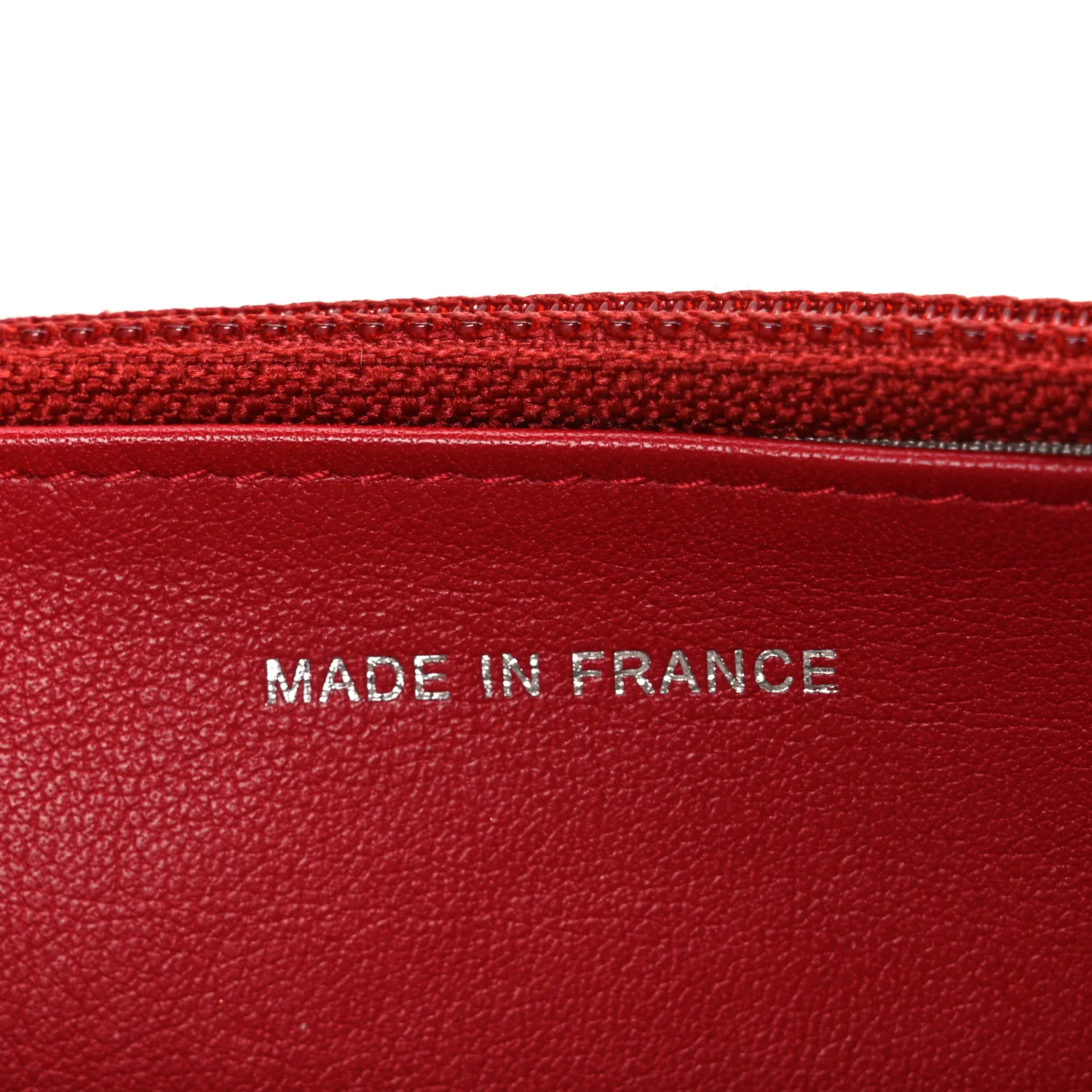 Caviar Timeless CC Wallet on Chain WOC Red - Image 7