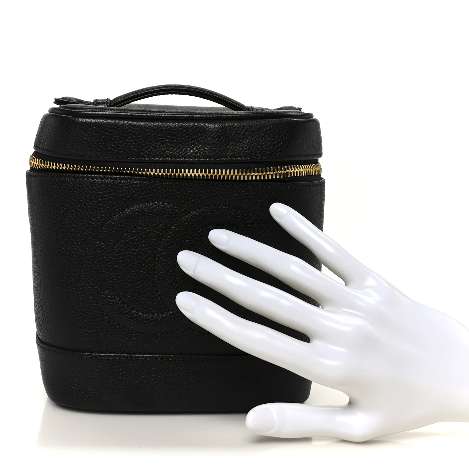 Caviar Vanity Cosmetic Case Black - Image 2