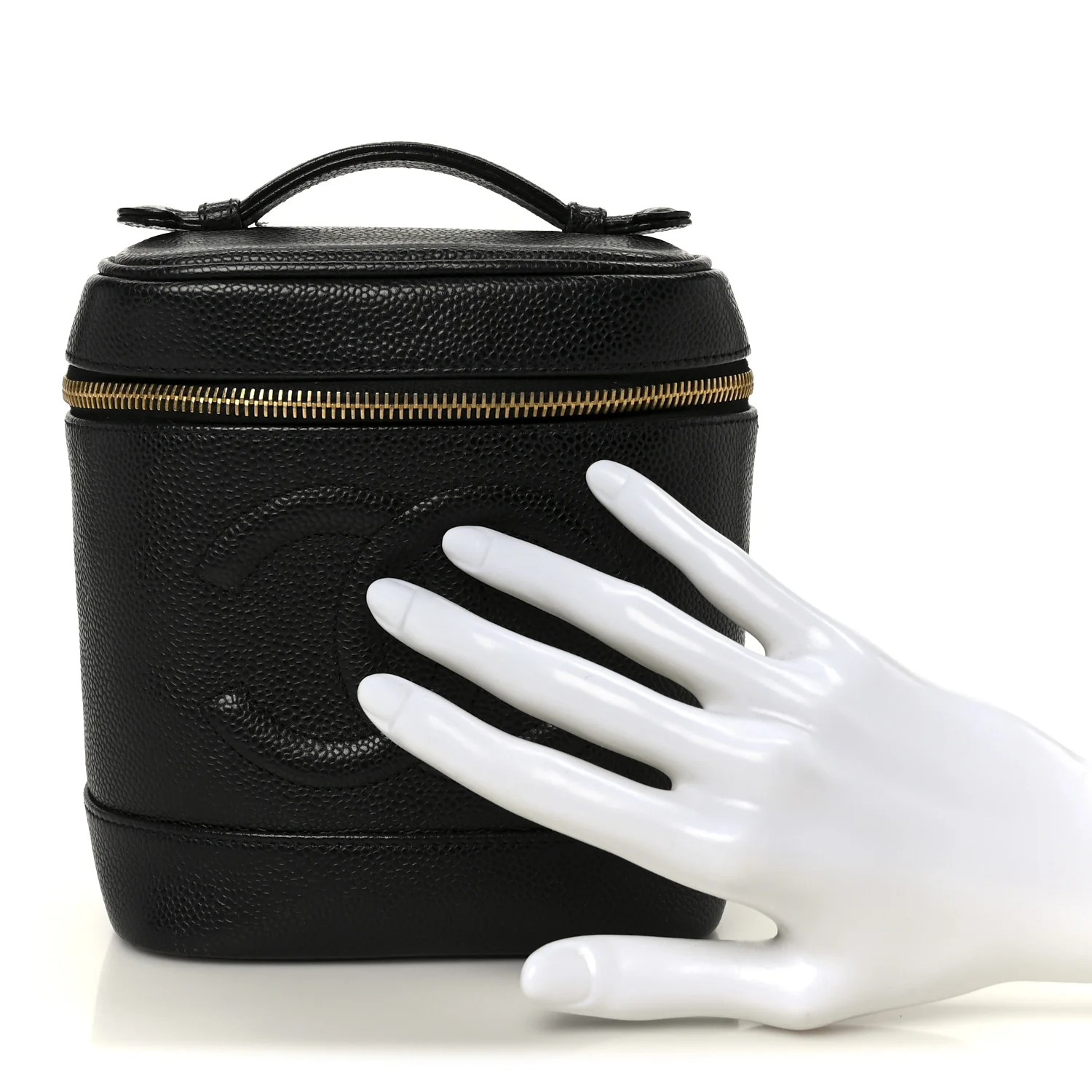 Caviar Vanity Cosmetic Case Black - Image 2