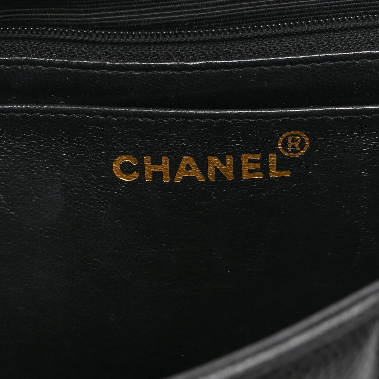 Caviar Vertical Quilted Jumbo Single Flap Black - Image 6