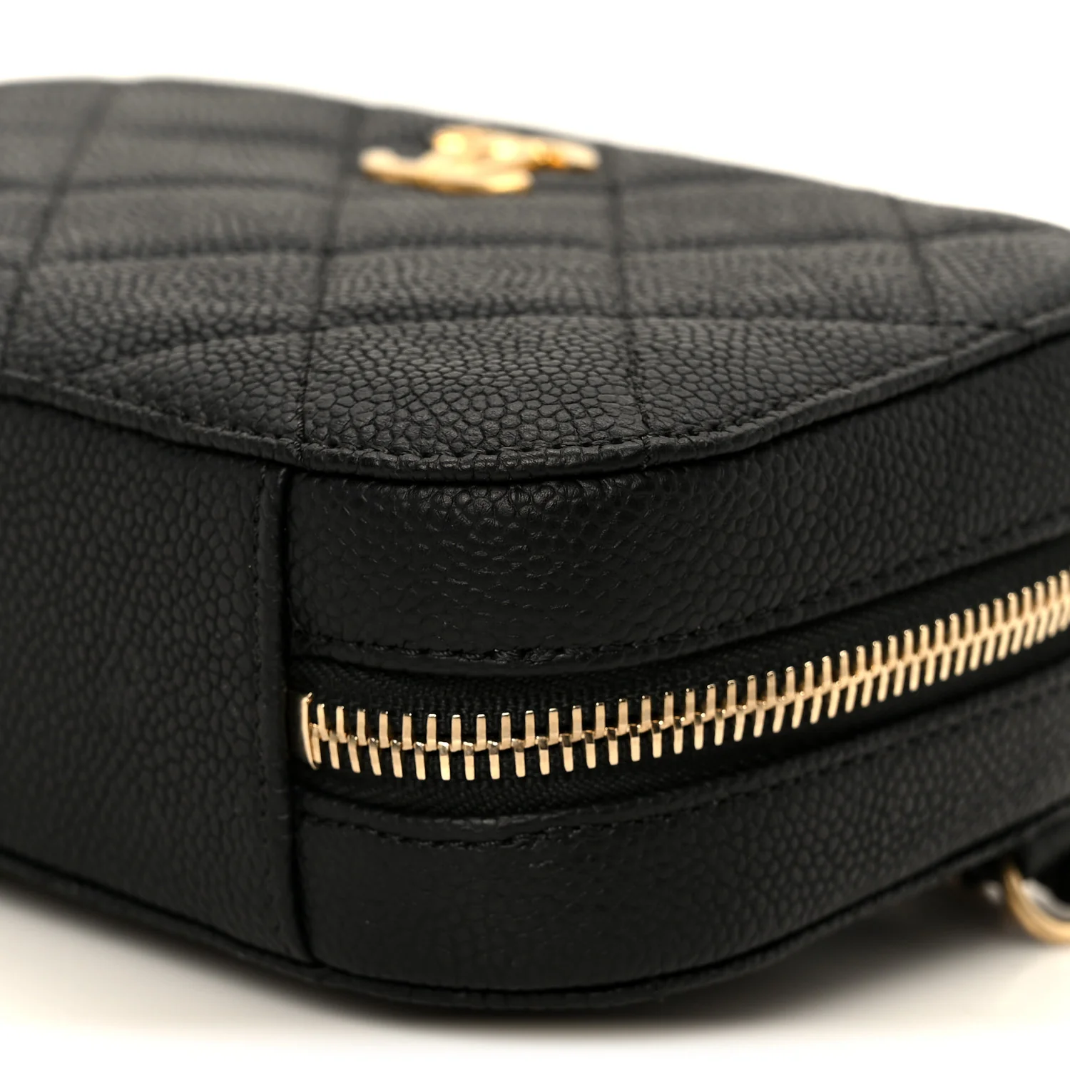 Caviar Waist Bag Black - Image 10