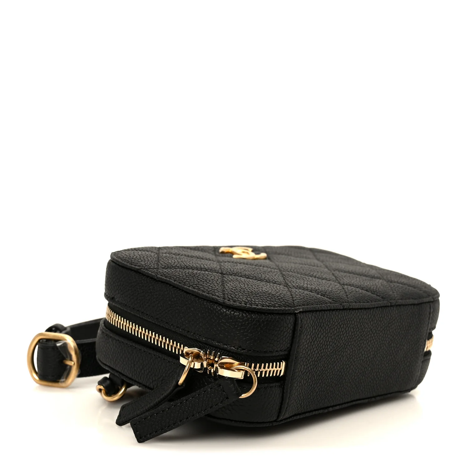 Caviar Waist Bag Black - Image 4