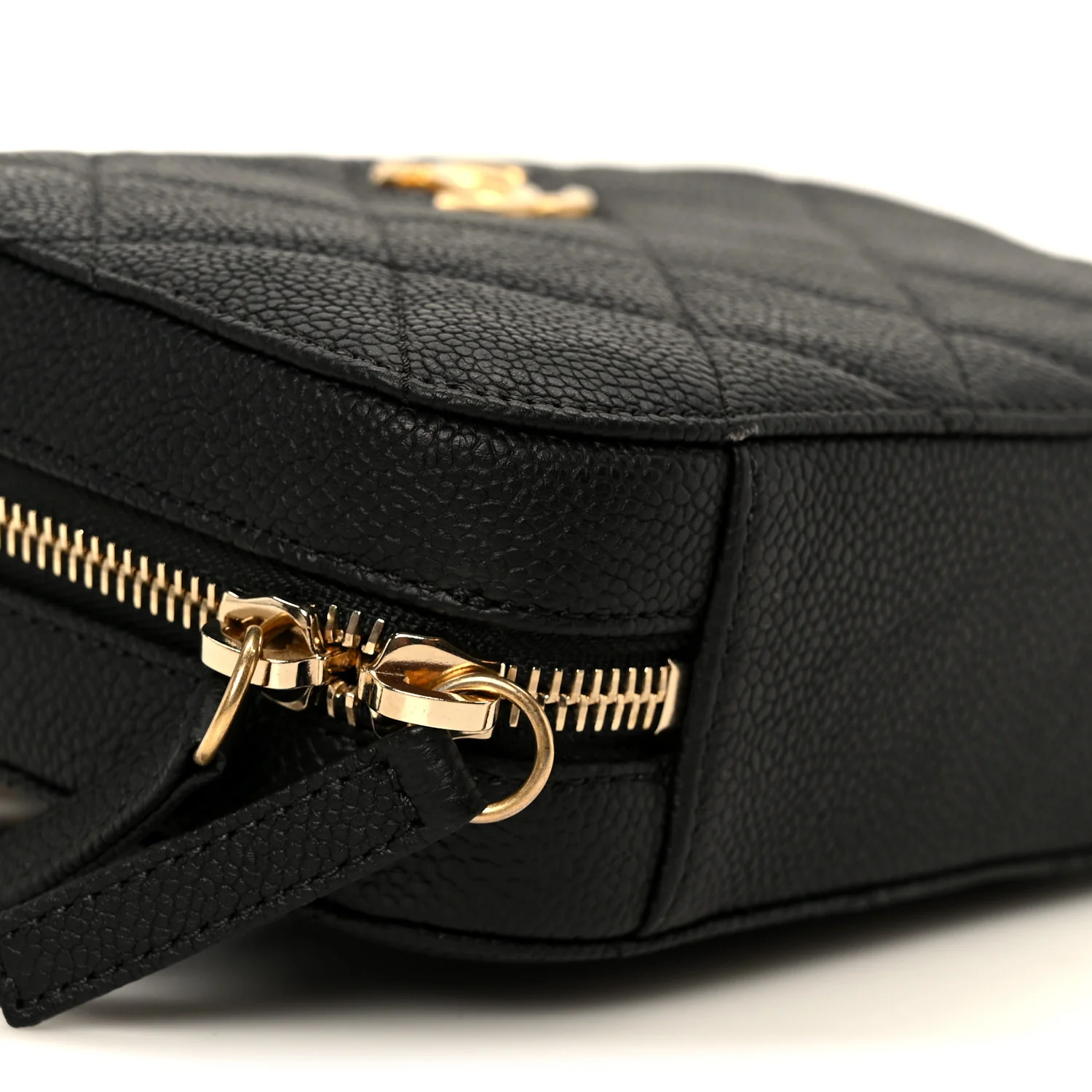 Caviar Waist Bag Black - Image 9